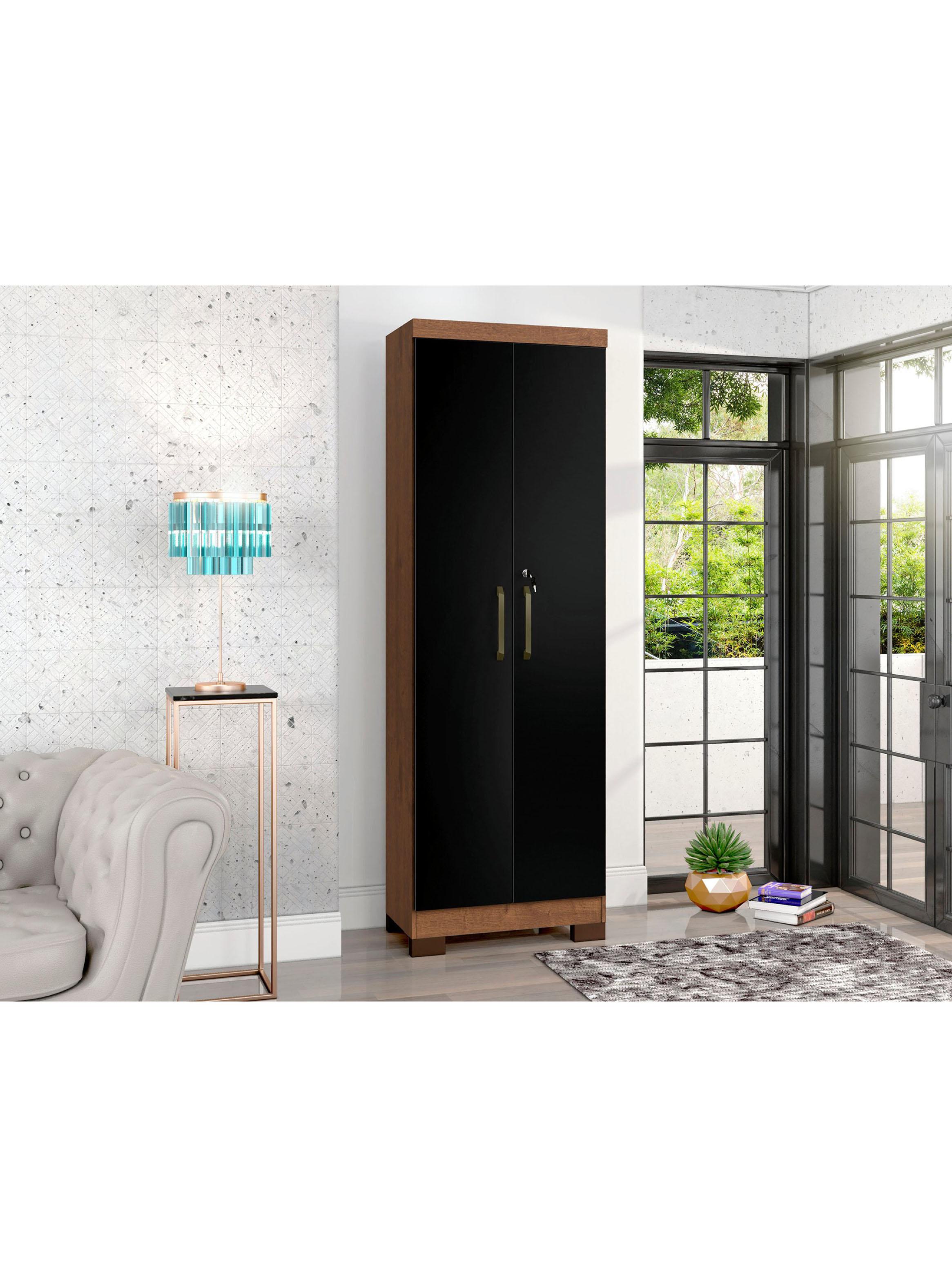 Mueble Alacena Armario Multiuso 2 Puertas con Llave MDP-3