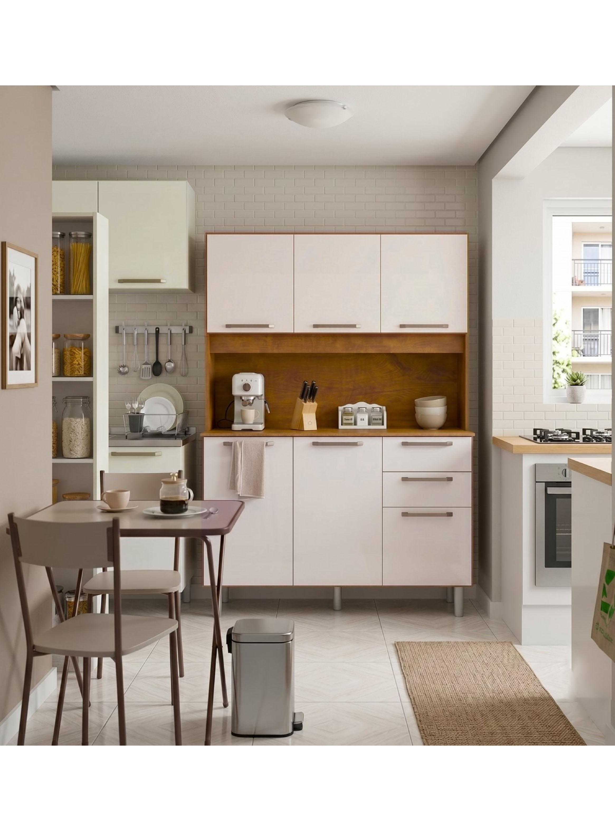 Mueble de Cocina Alacena Despensa Canela MDP-5