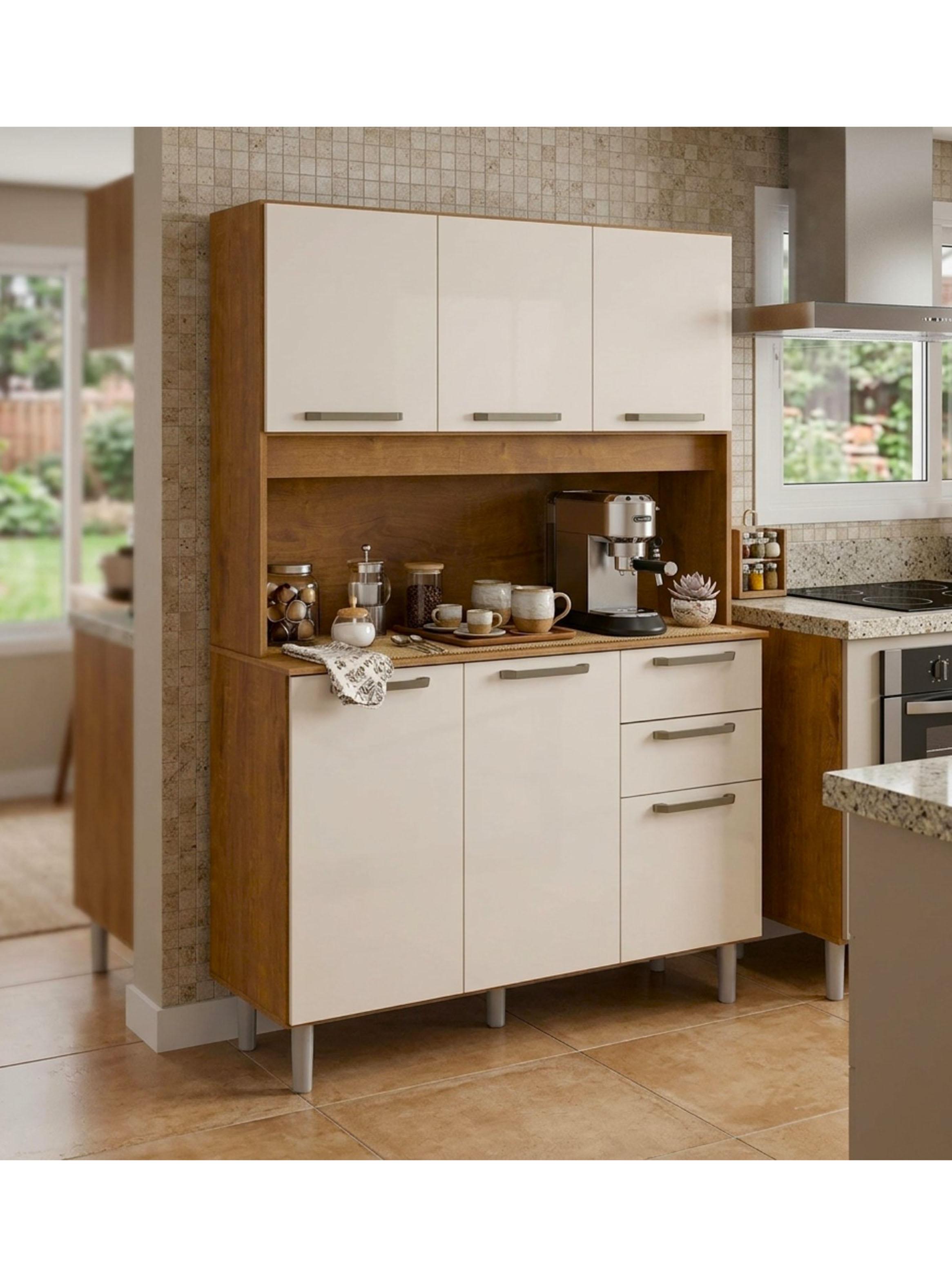Mueble de Cocina Alacena Despensa Canela MDP-3