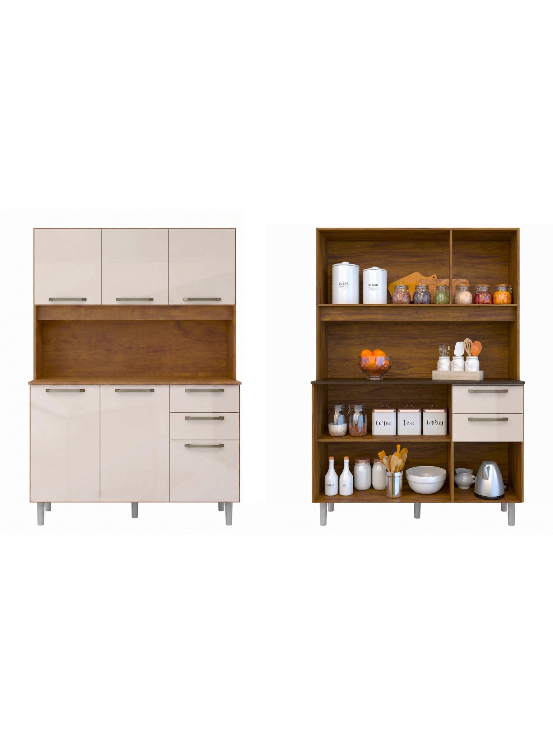Mueble de Cocina Alacena Despensa Canela MDP-2