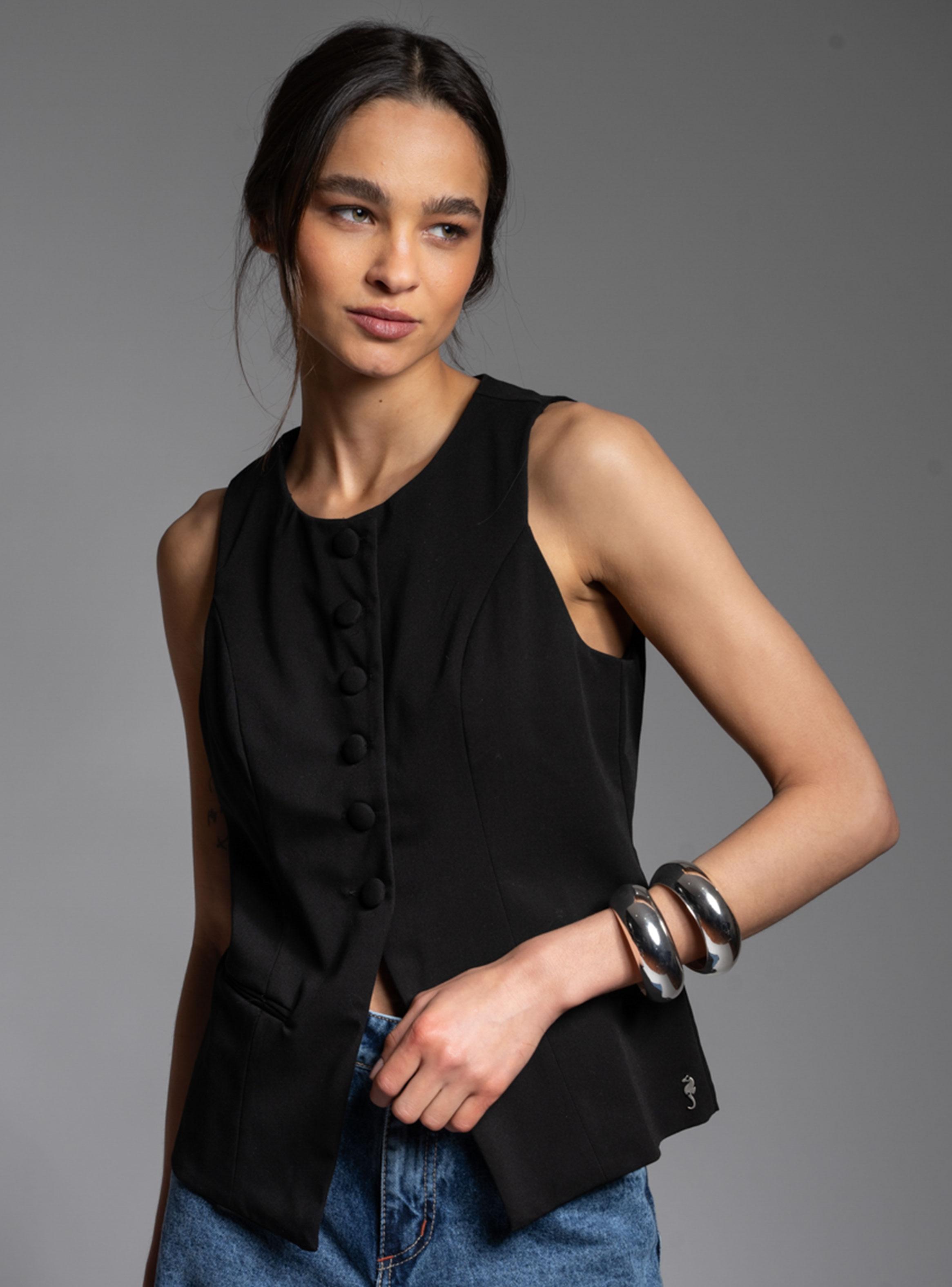 Vest Irene Negro-0