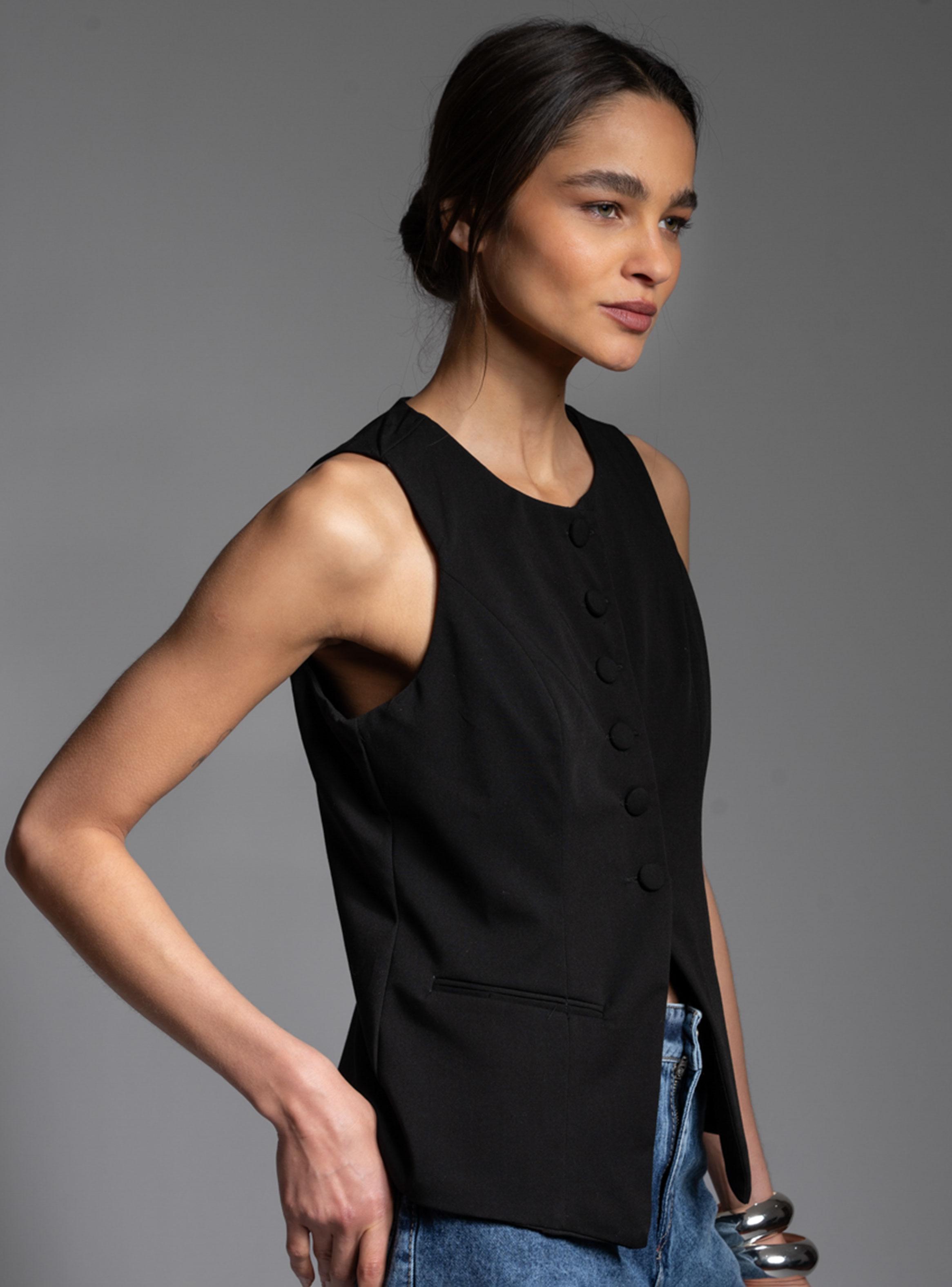 Vest Irene Negro-2