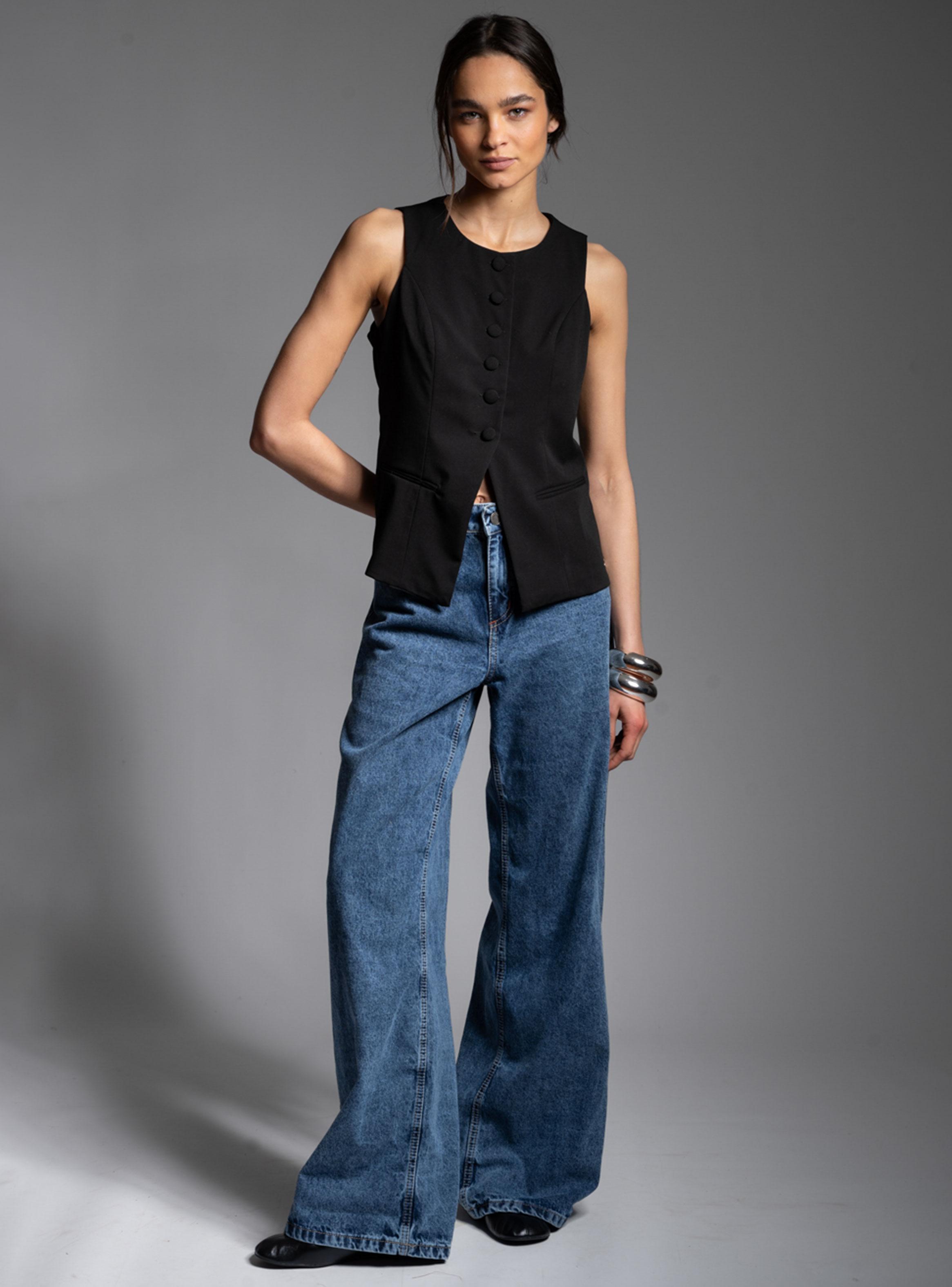 Vest Irene Negro-5