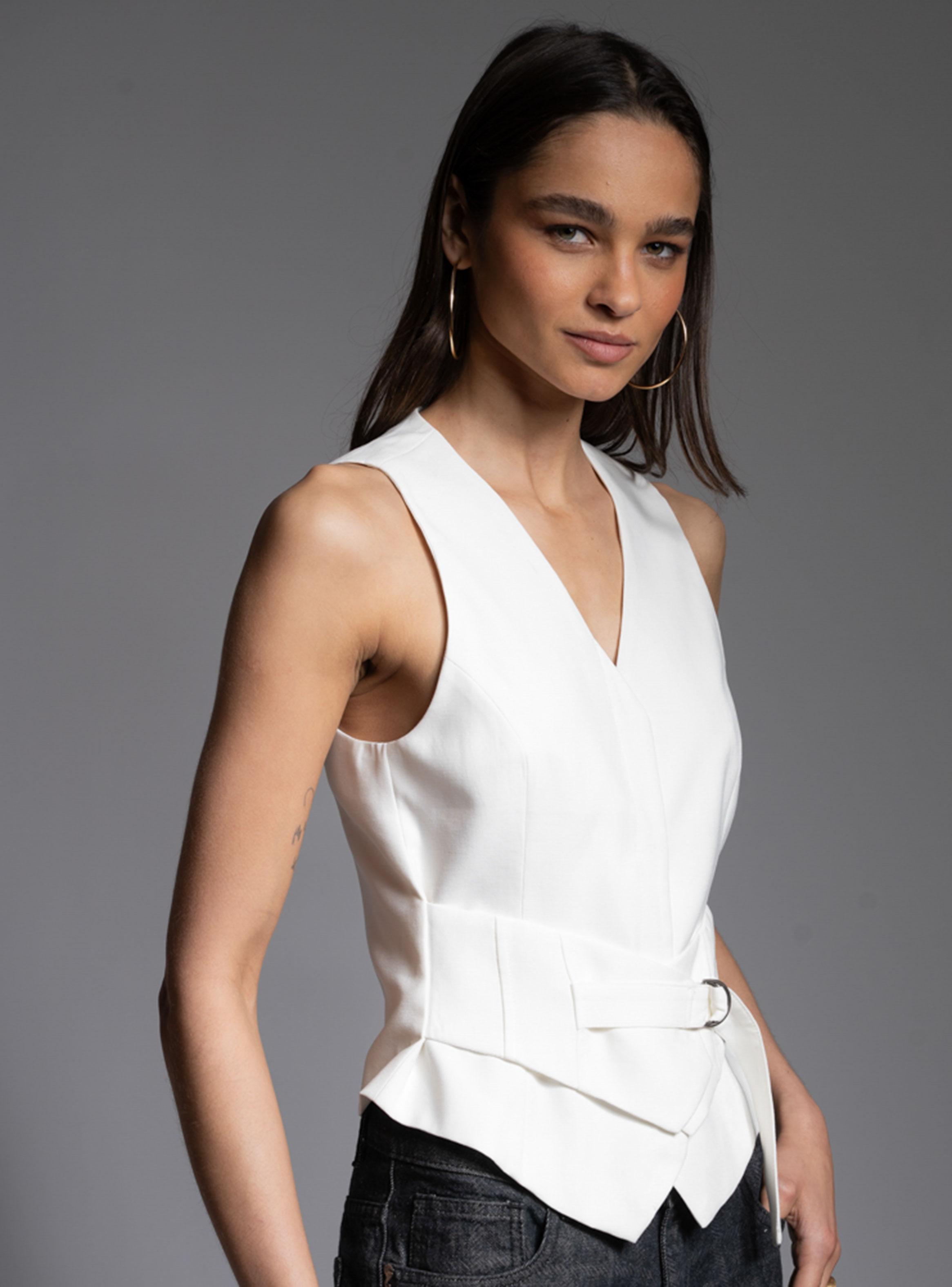 Vest Clementine Blanco-2