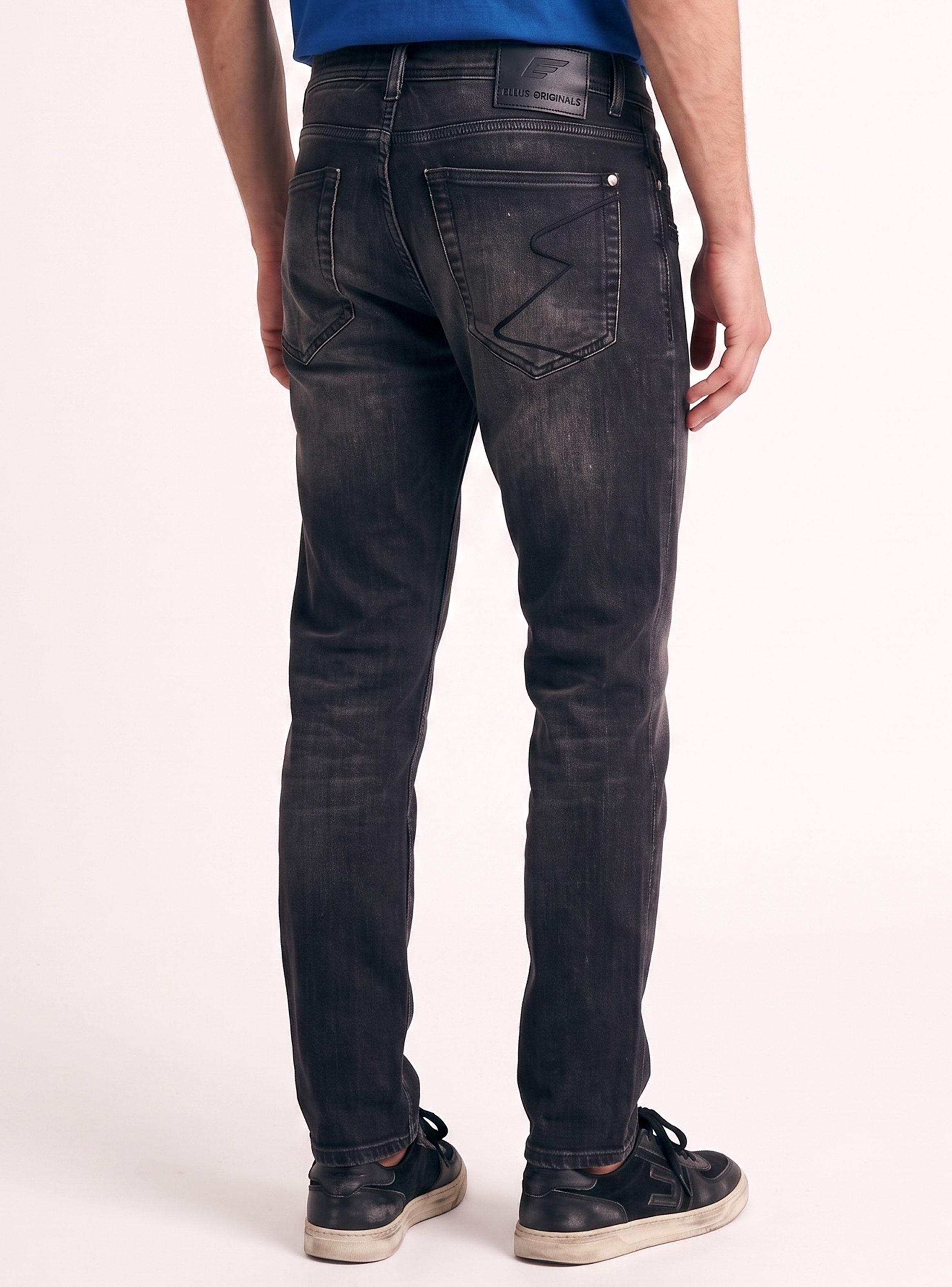 Jeans Slim Joger Denim Five Pockets Bordado Trasero-1