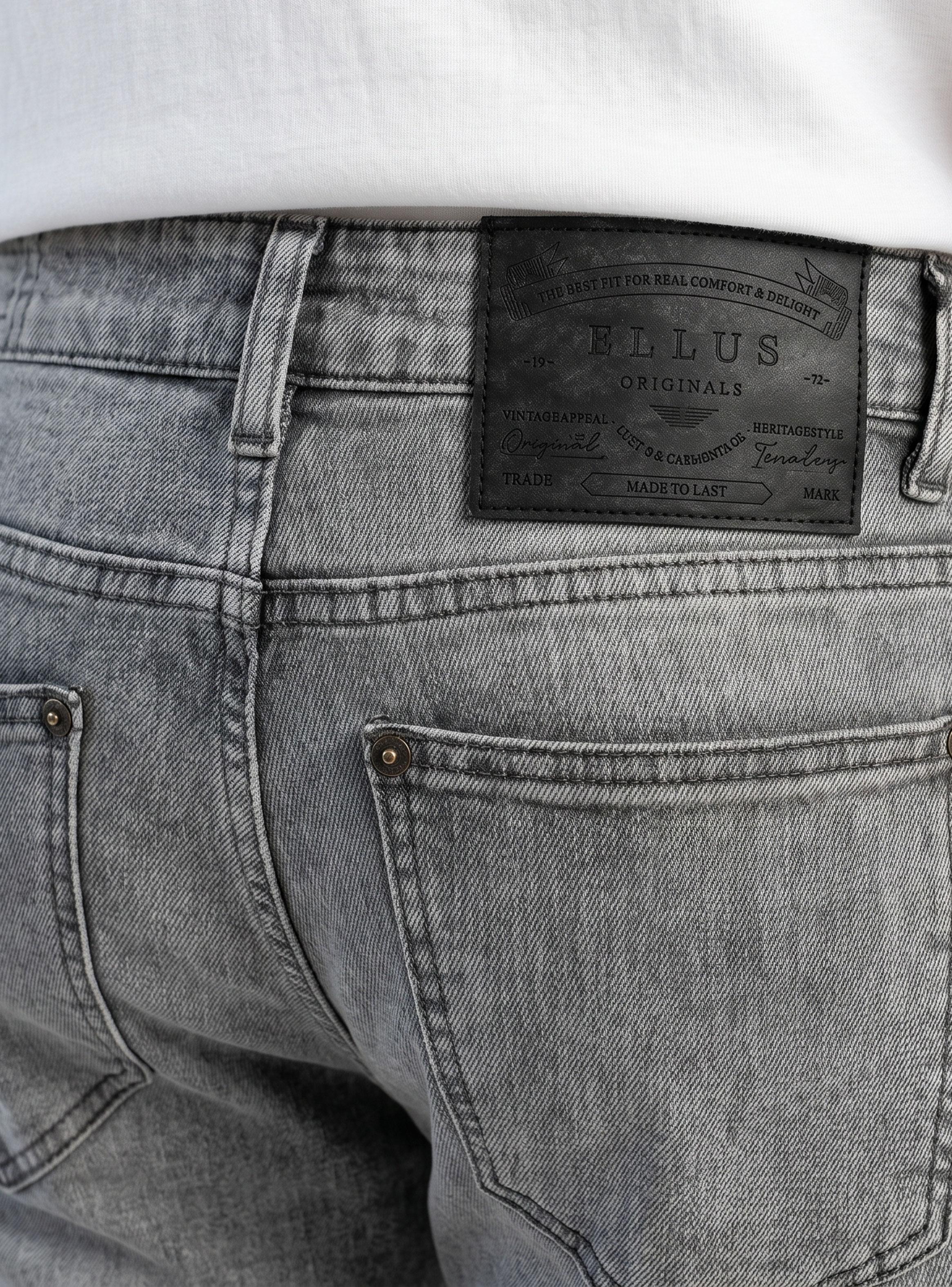 Jeans Slim Tiro Medio Light Grey-2