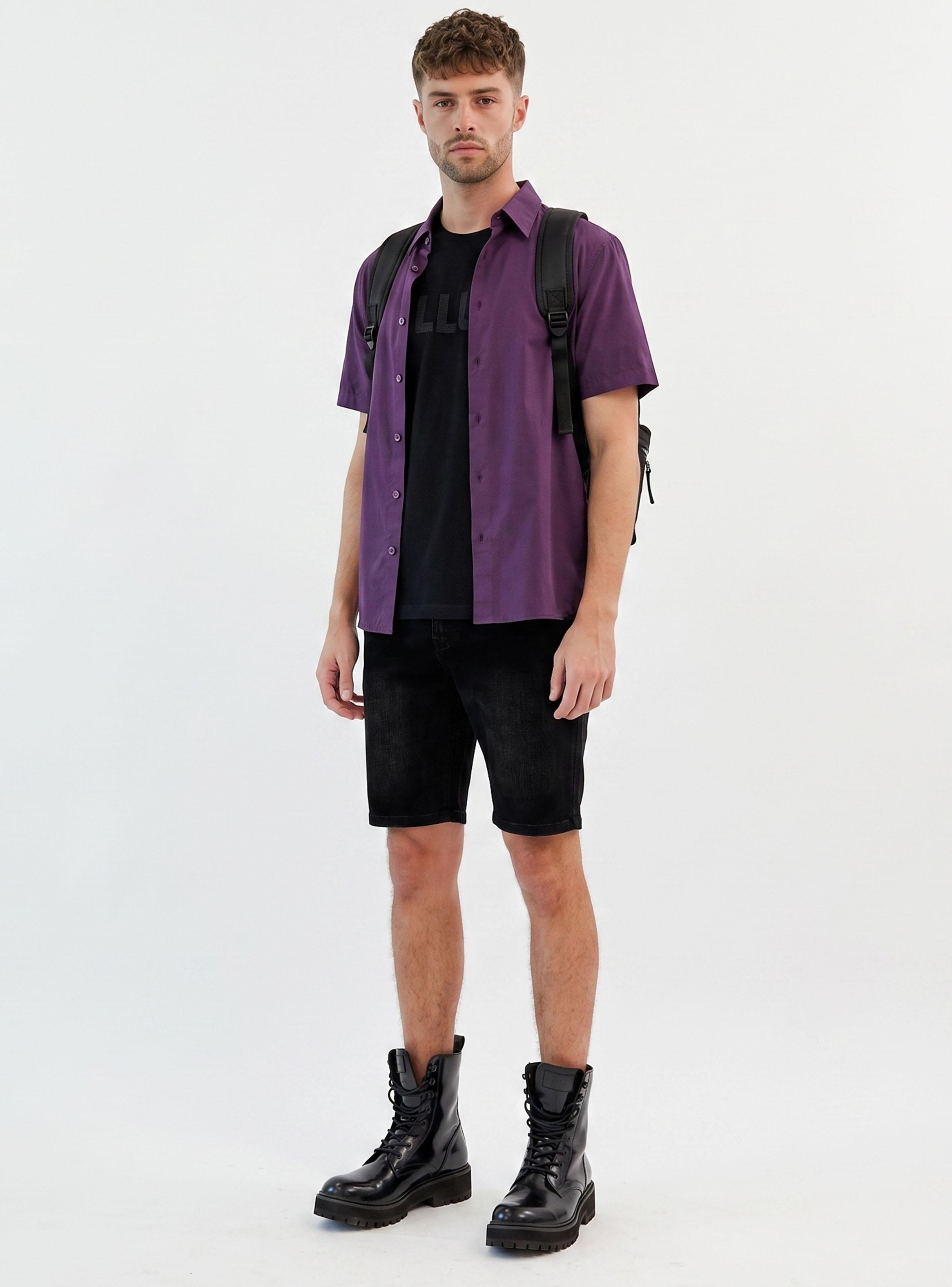 Polera Manga Corta Regular Fit Pespunte-3
