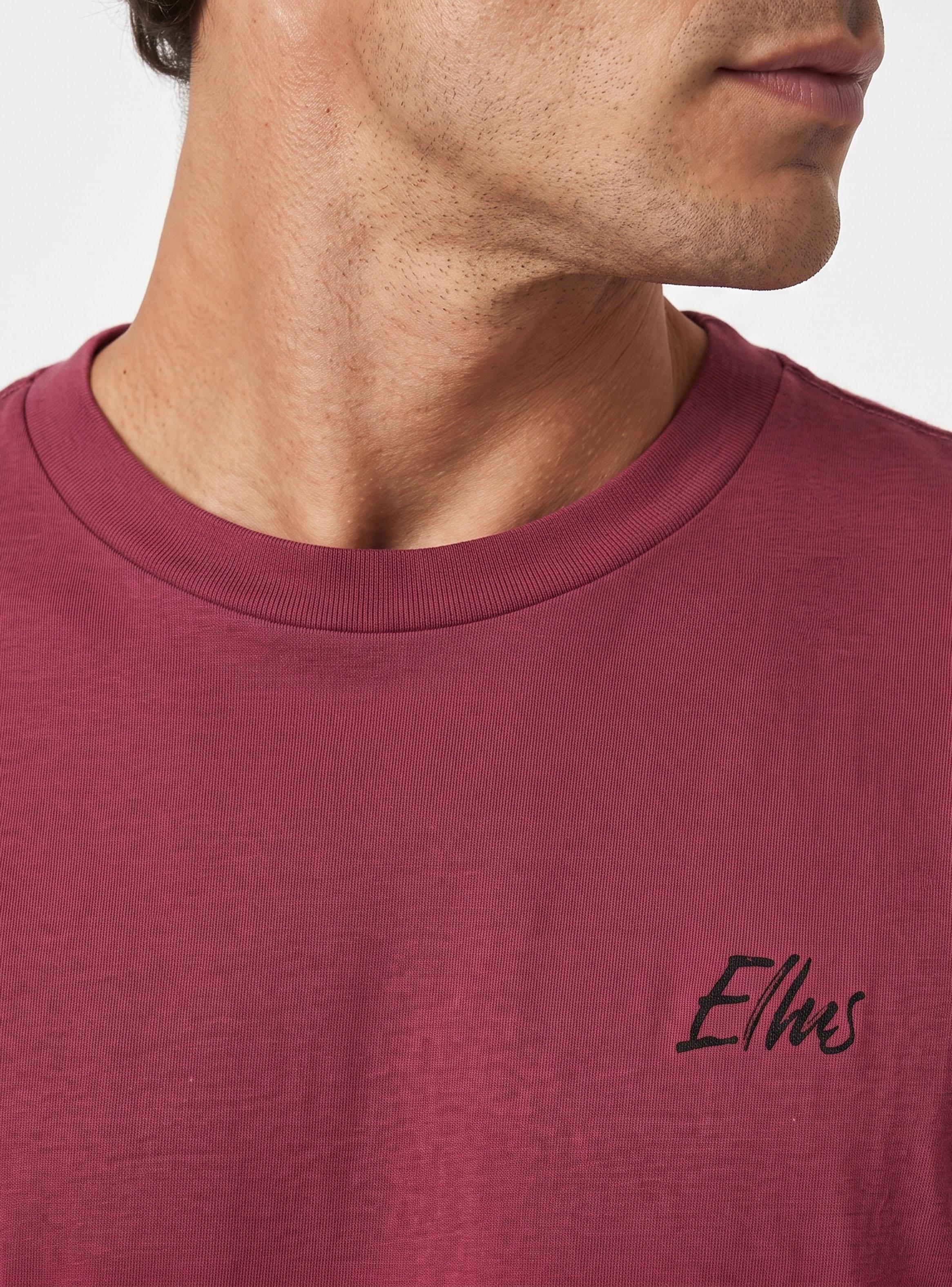 Polera Manga Corta Regular Fit Rososc-3