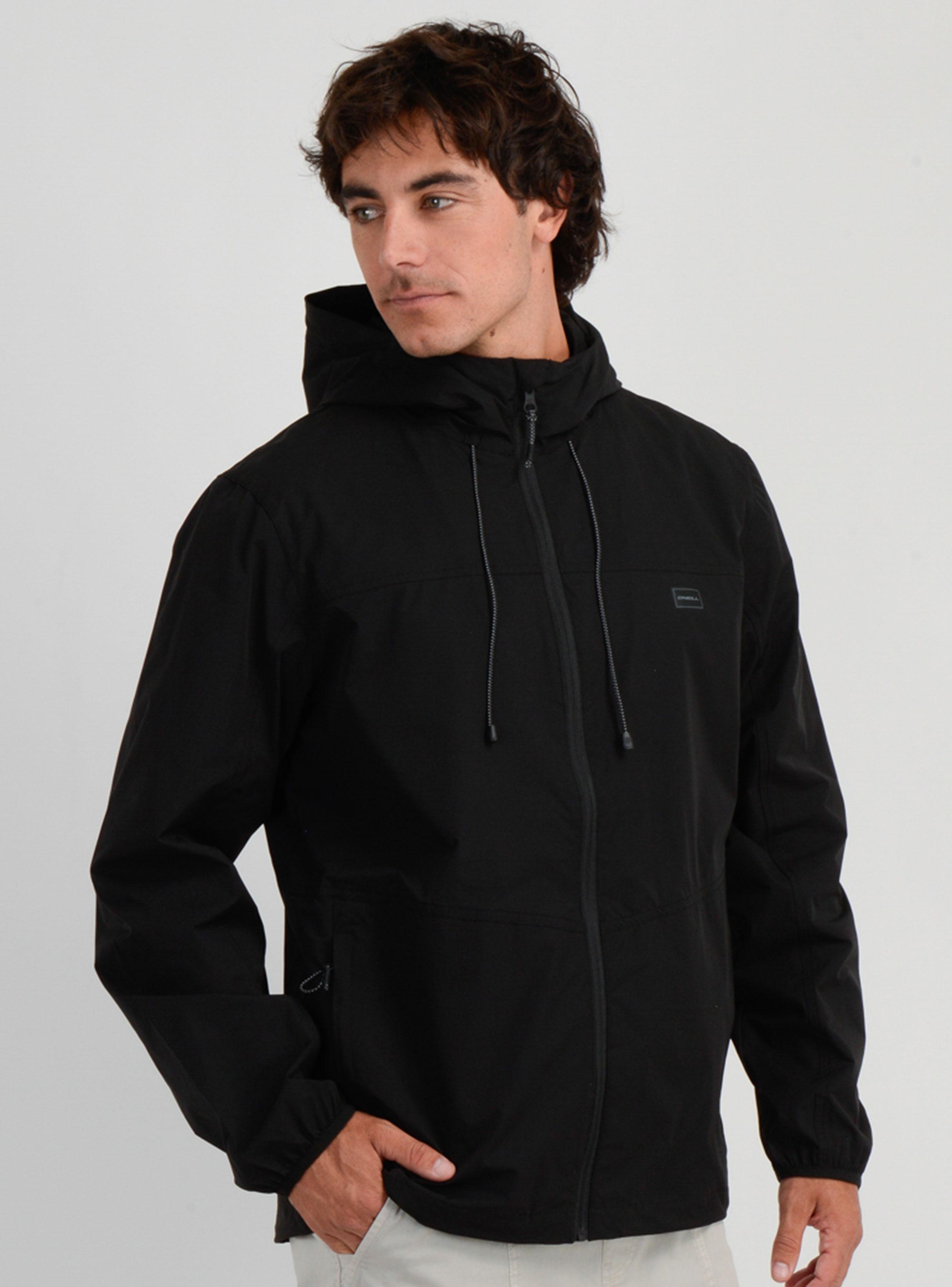 Cortaviento Capucha Regular Fit Unicolor-2
