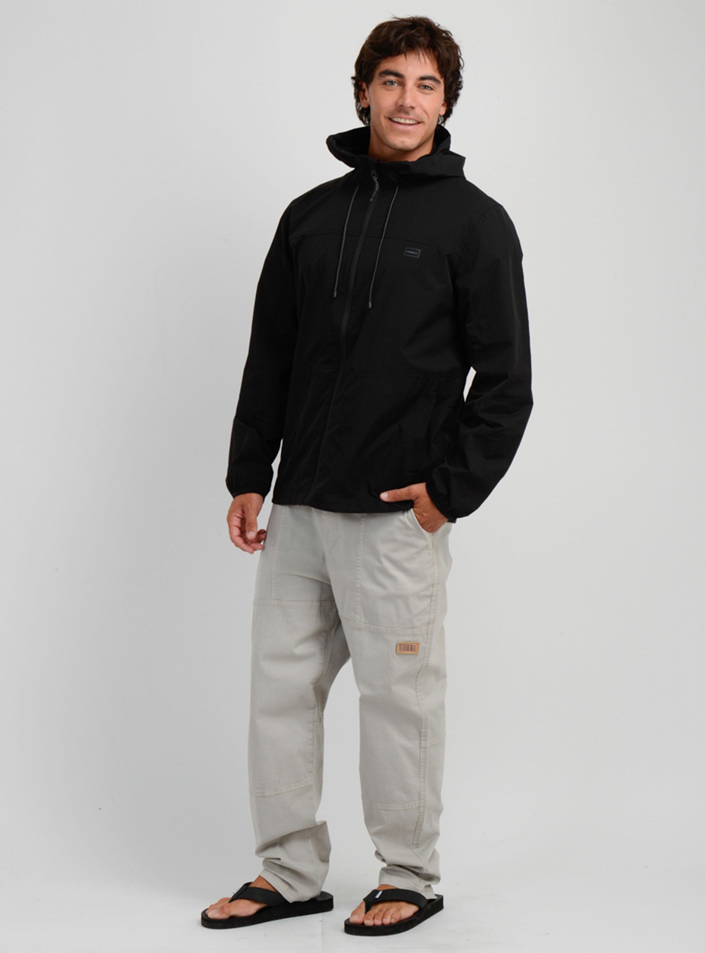 Cortaviento Capucha Regular Fit Unicolor-5