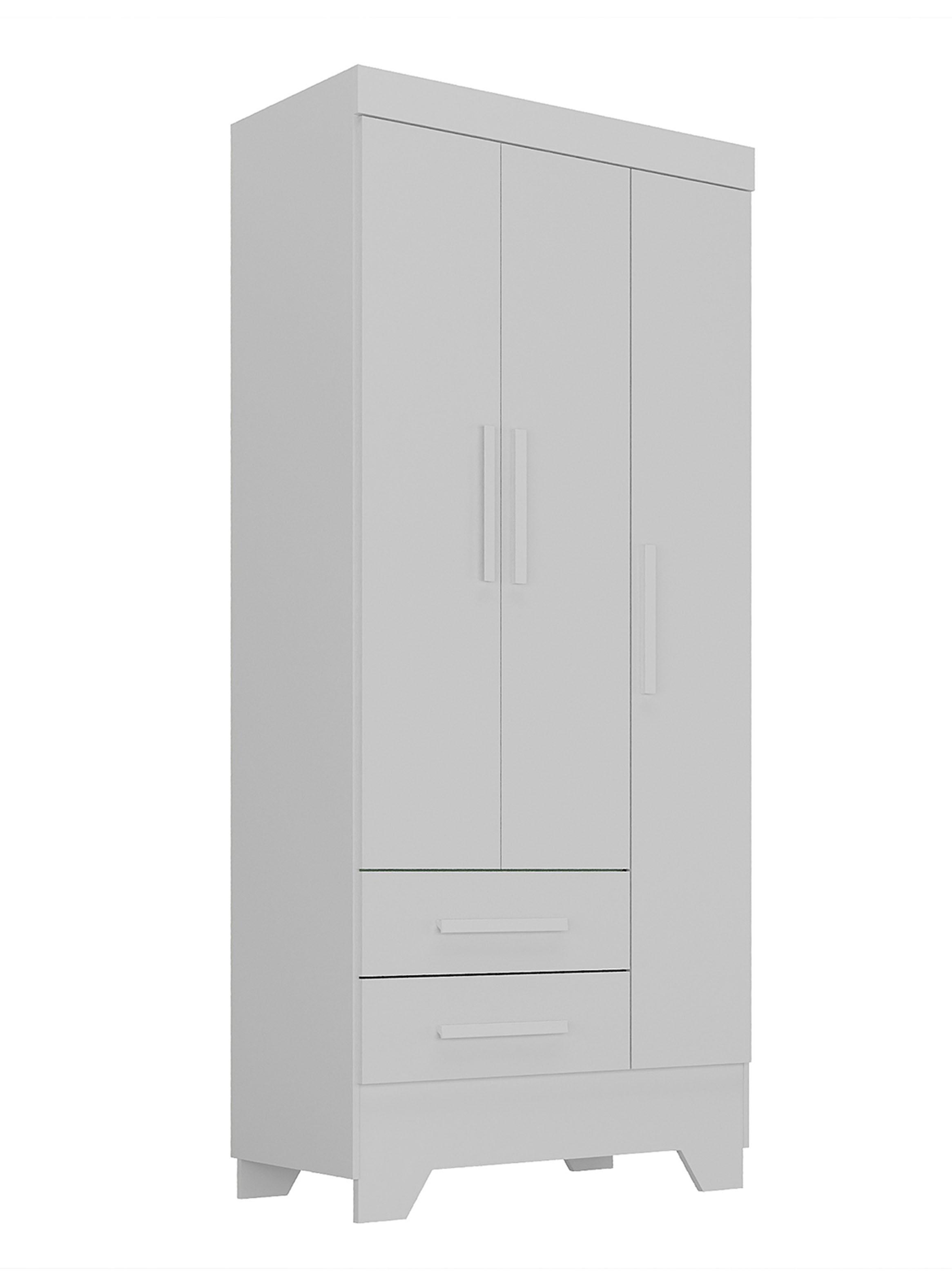 Clóset 3 Puertas 2 Cajones Adoleta 180x81.7x40 cm-0