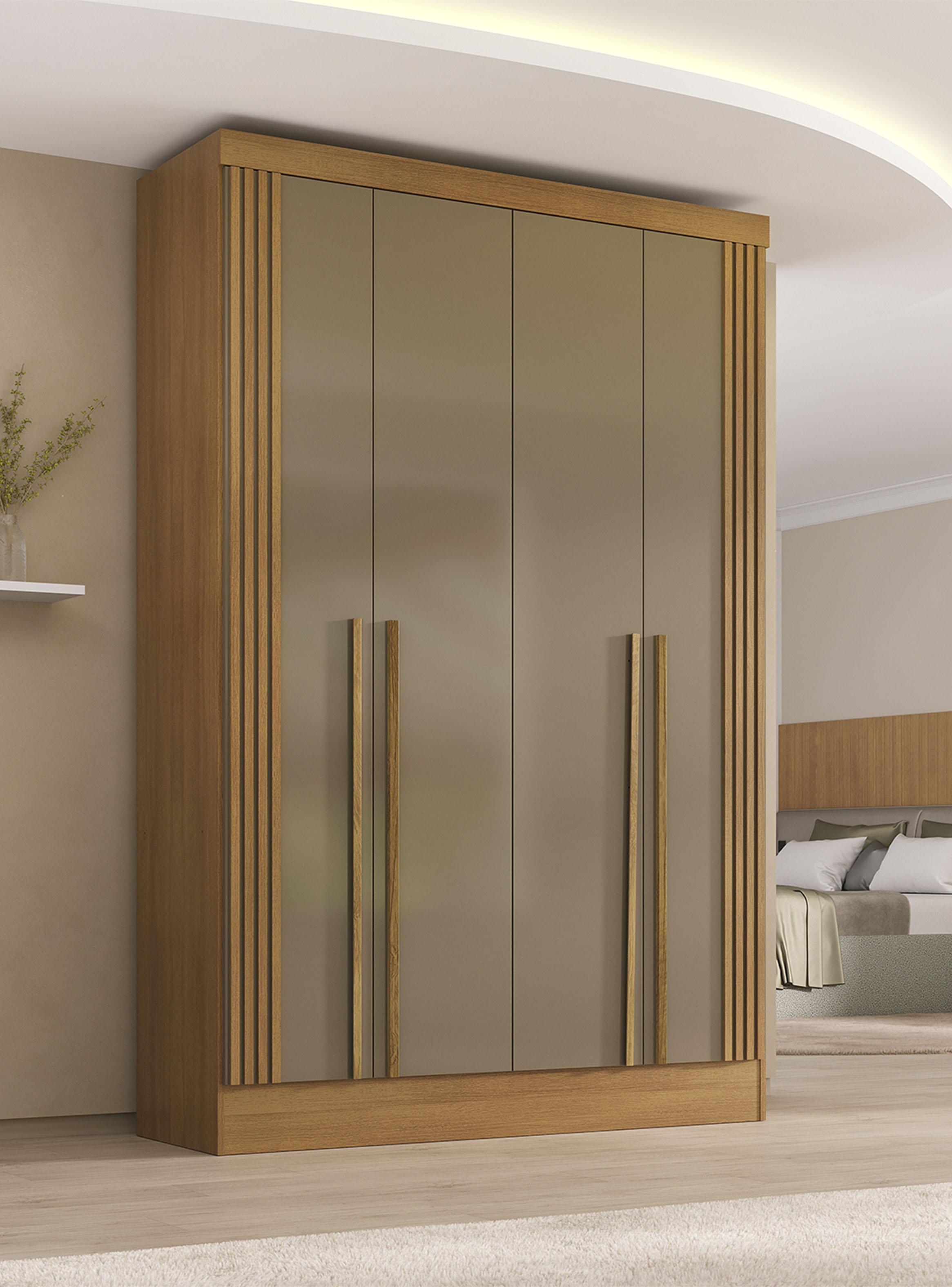 Clóset 4 Puertas 3 Cajones New Fiji 217x127.6x46.5 cm-3