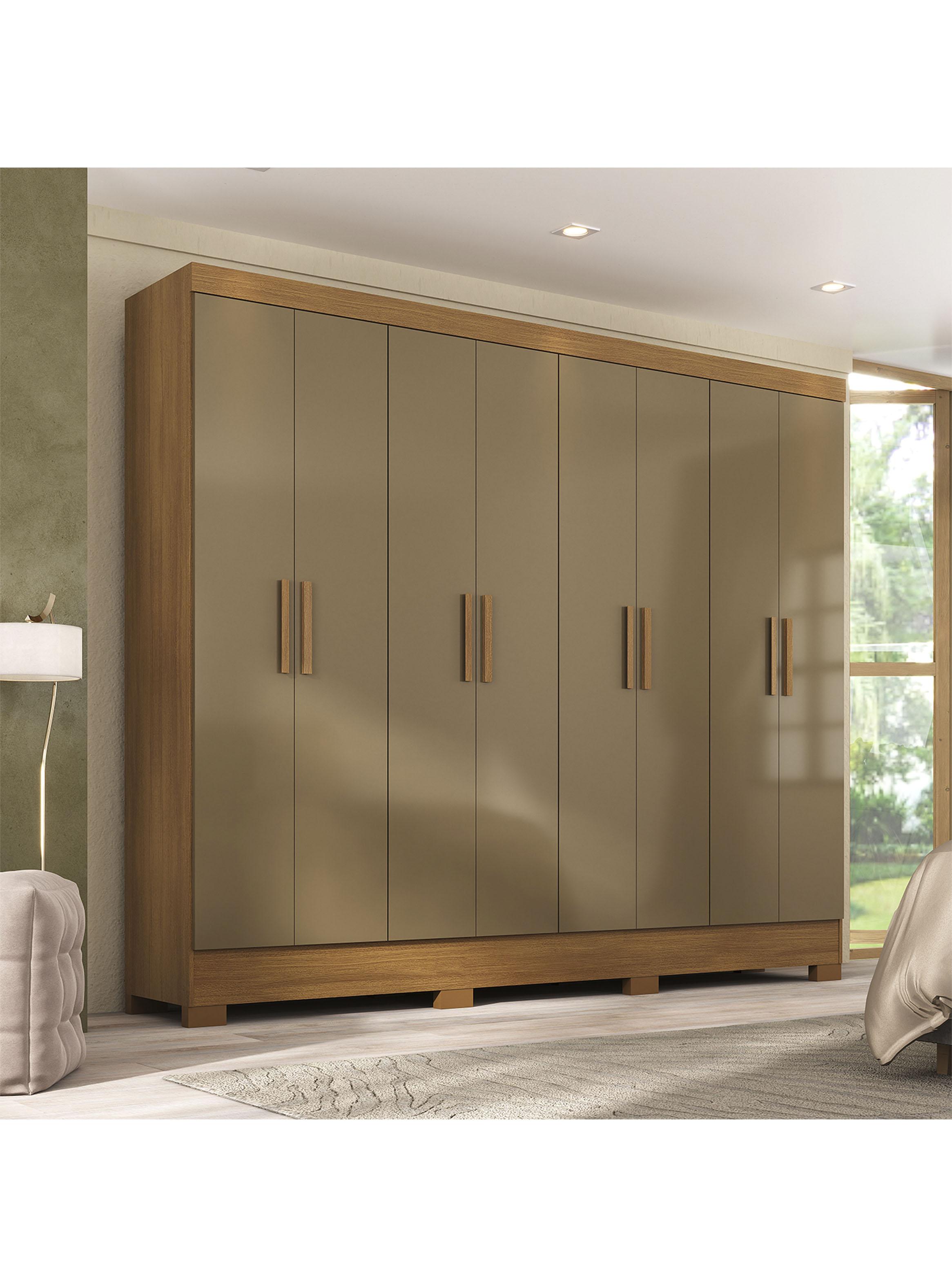 Clóset 8 Puertas 4 Cajones Andorra 200.5x215.6x40 cm-3