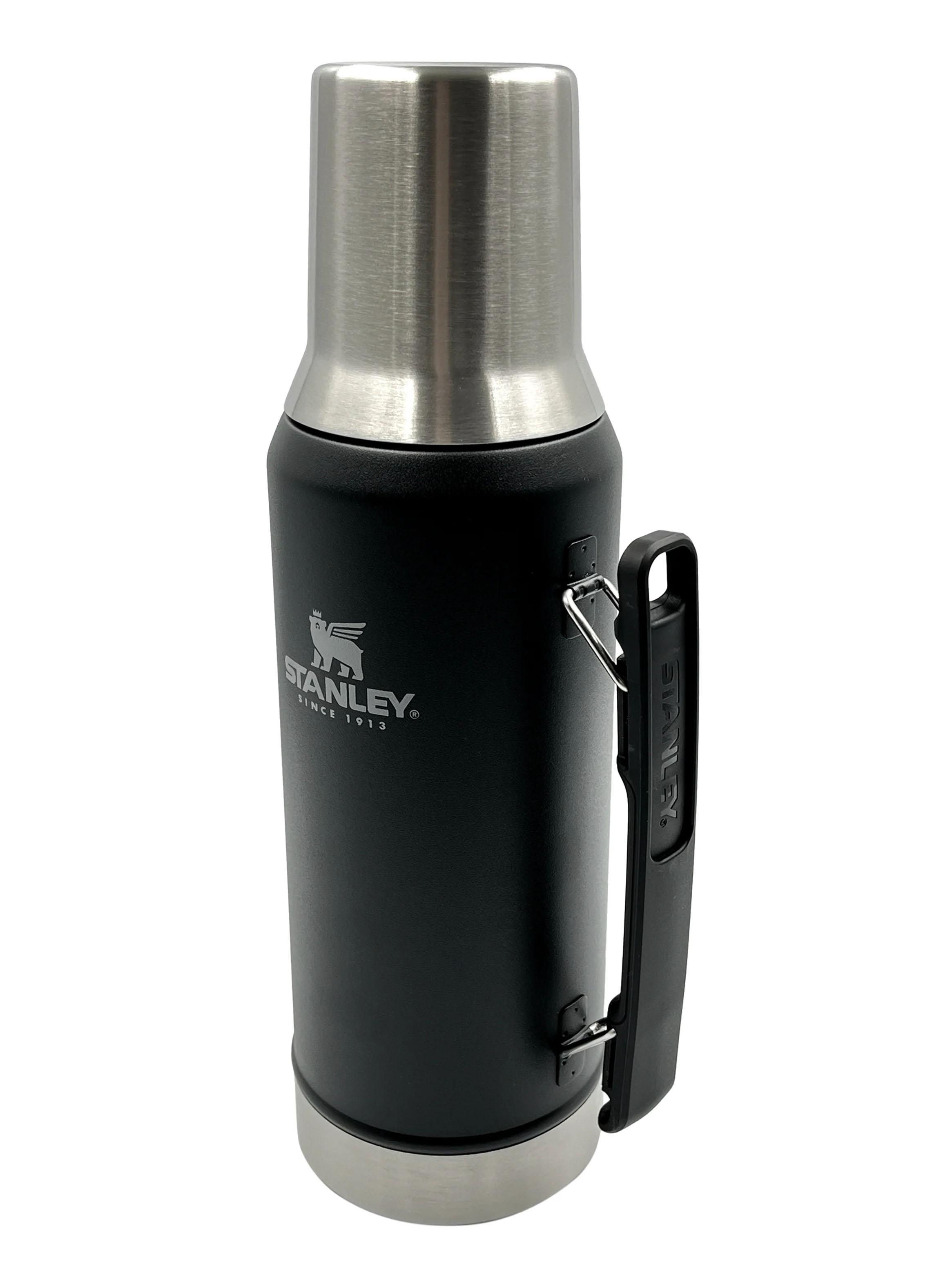 Termo para Agua 1.2 Litros Mate System Negro-1