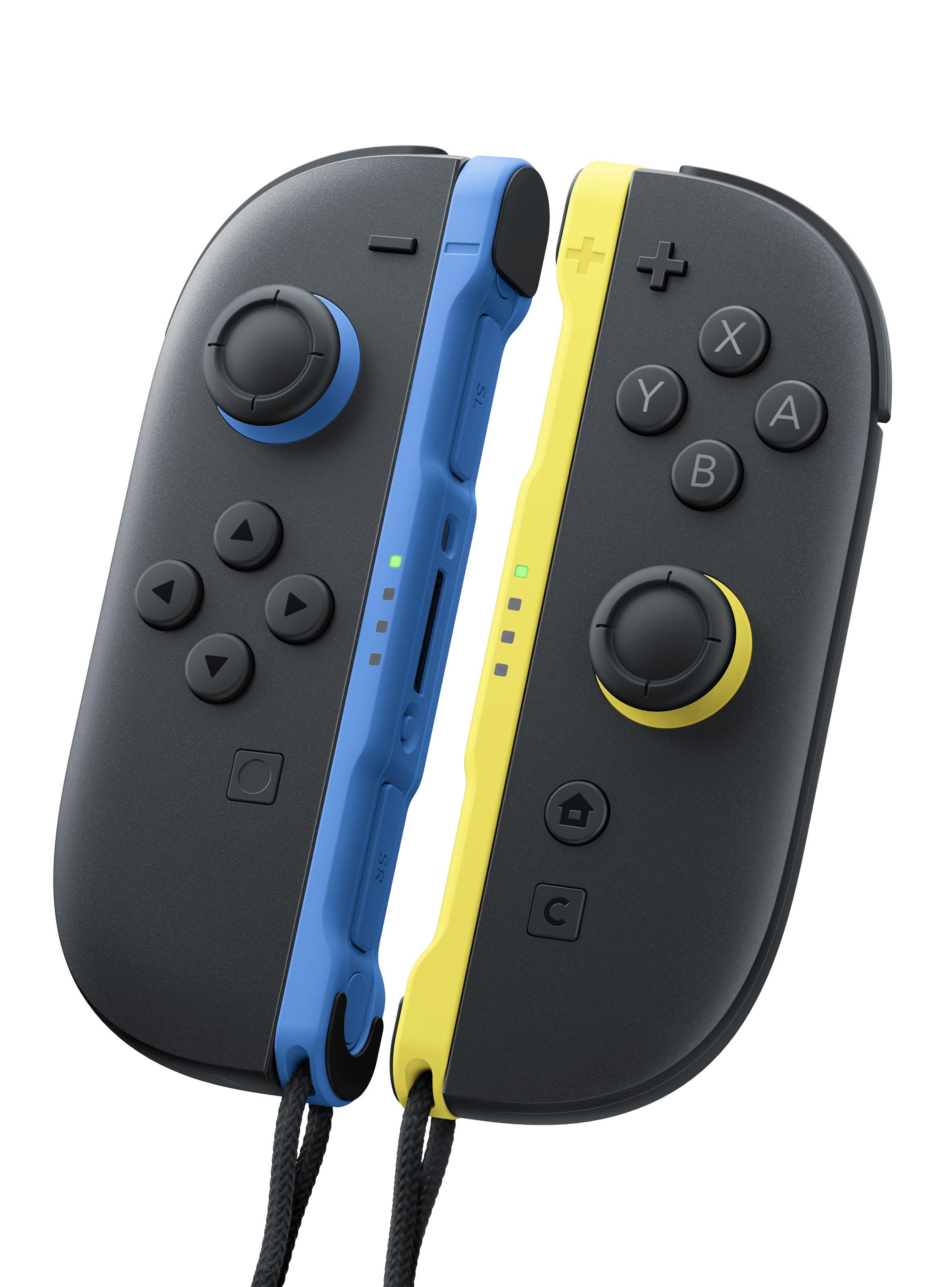 Control Nintendo Switch 2 Joy-Con Blue y Yellow Light-3