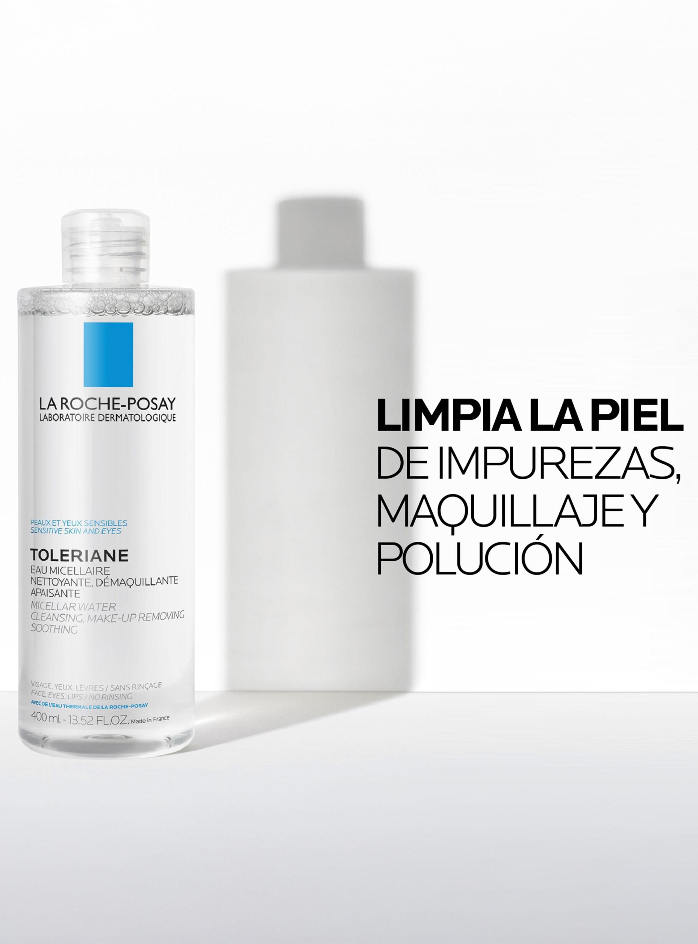 Agua Micelar Toleriane Pieles Sensibles La Roche-Posay 400 ml-3