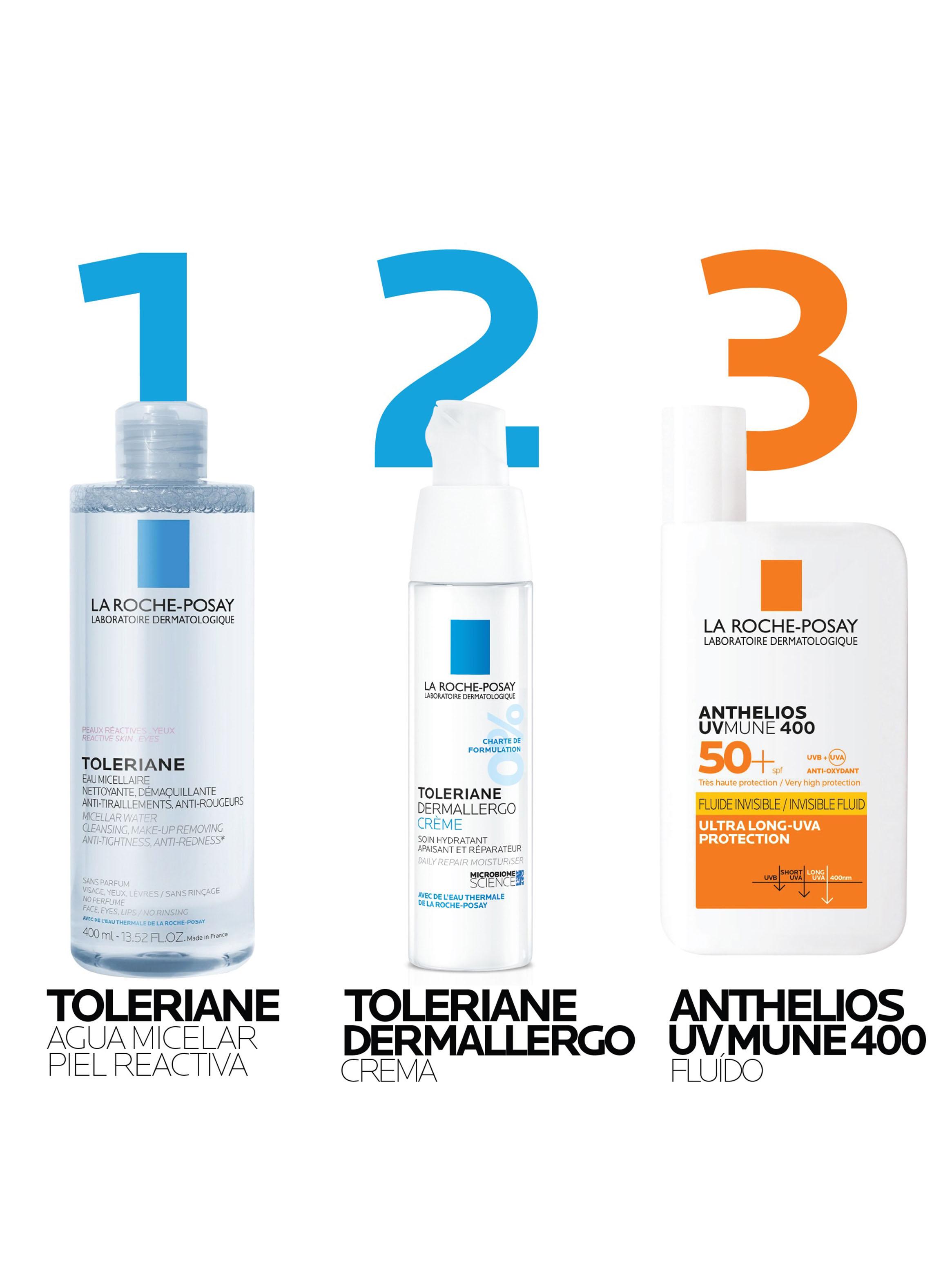 Agua Micelar Desmaquillante Piel Reactiva 400 ml Toleriane-2