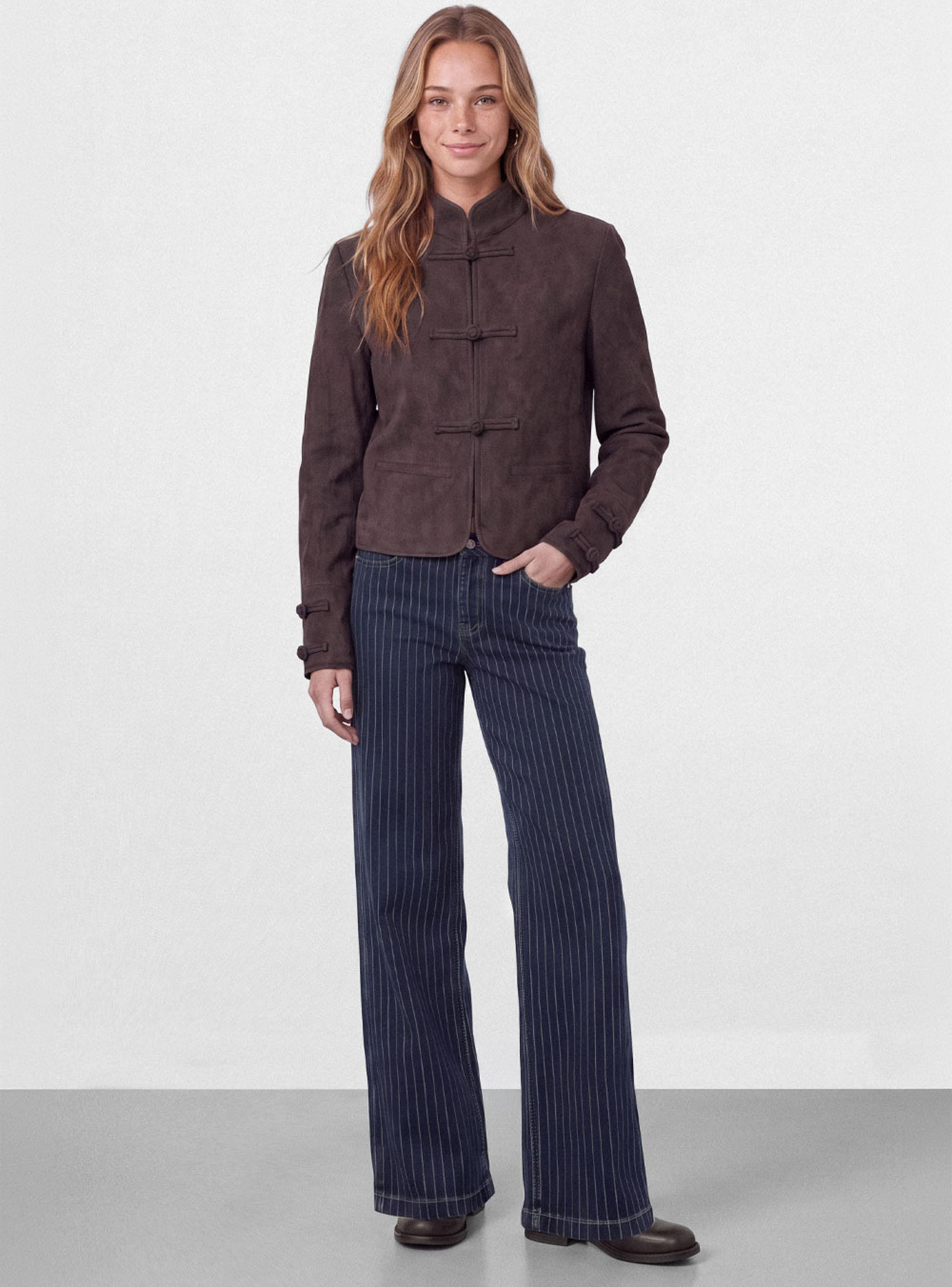 Chaqueta Suede Japo Brown-3