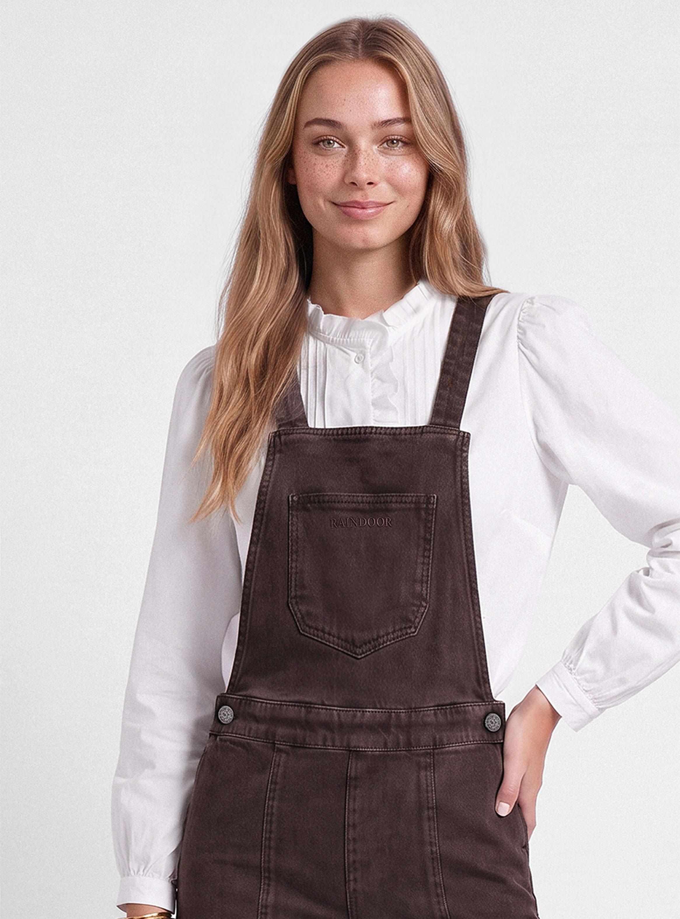 Jardinera Denim Brown-2