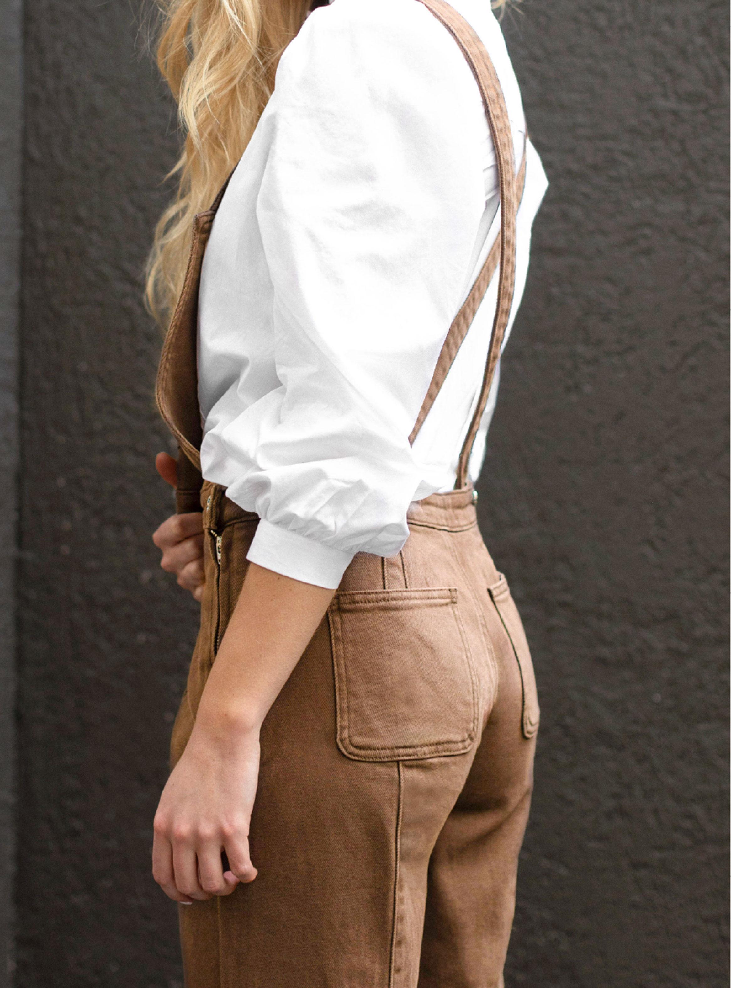Jardinera Denim Brown-4