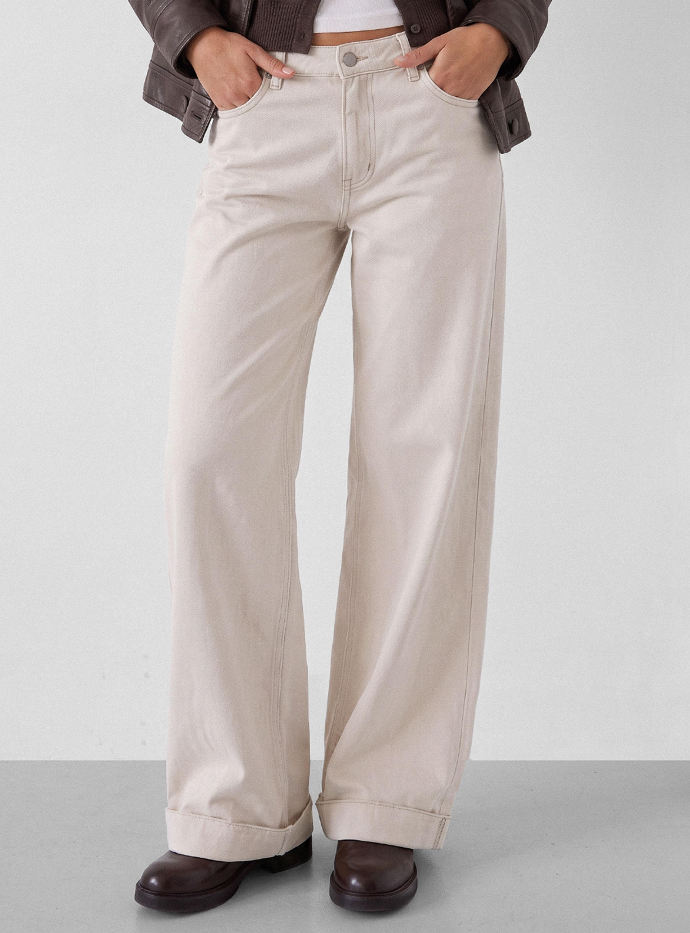 Pantalón Sun Ecru-0