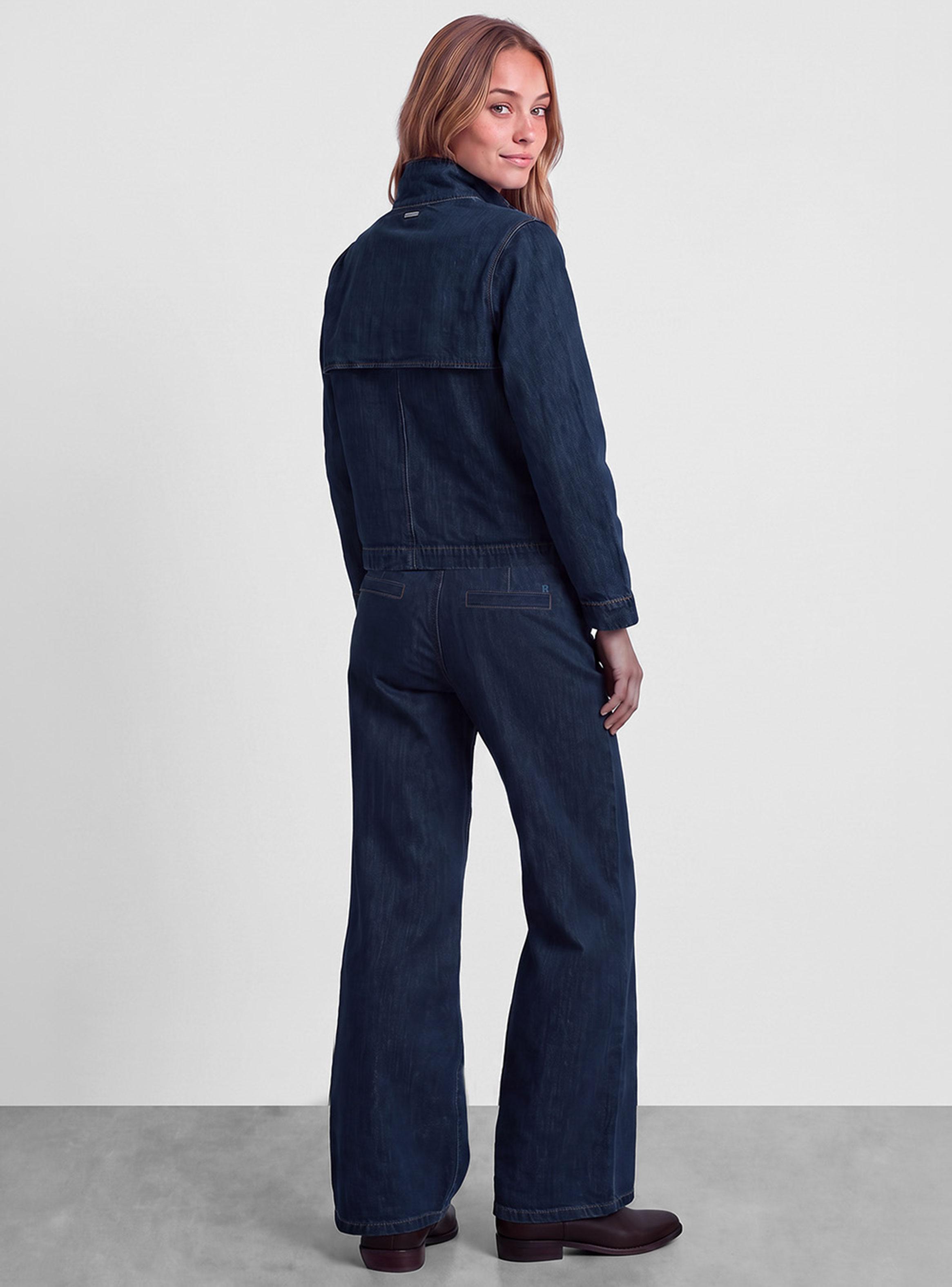 Pantalón Básico Índigo-4