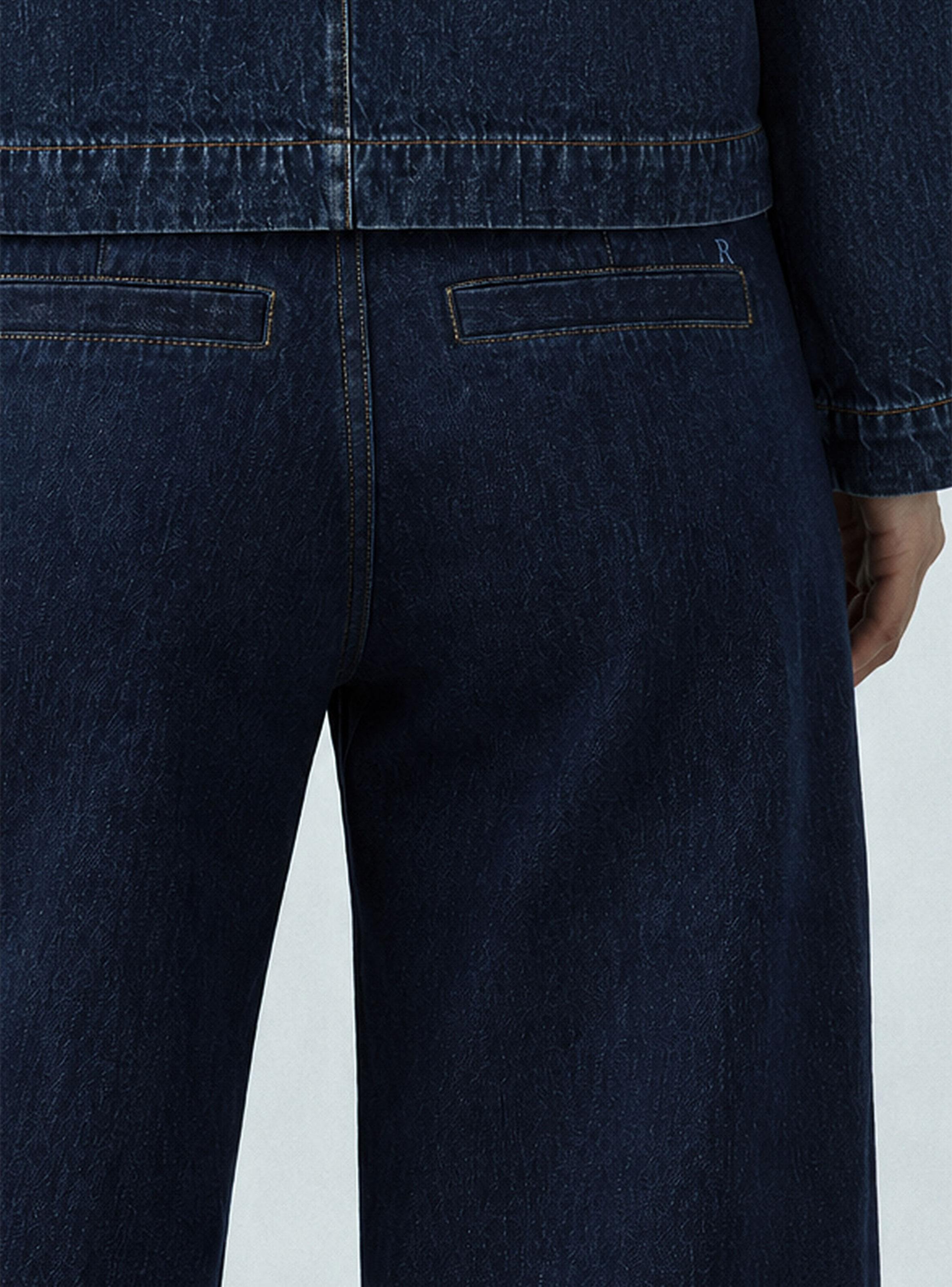 Pantalón Básico Índigo-3