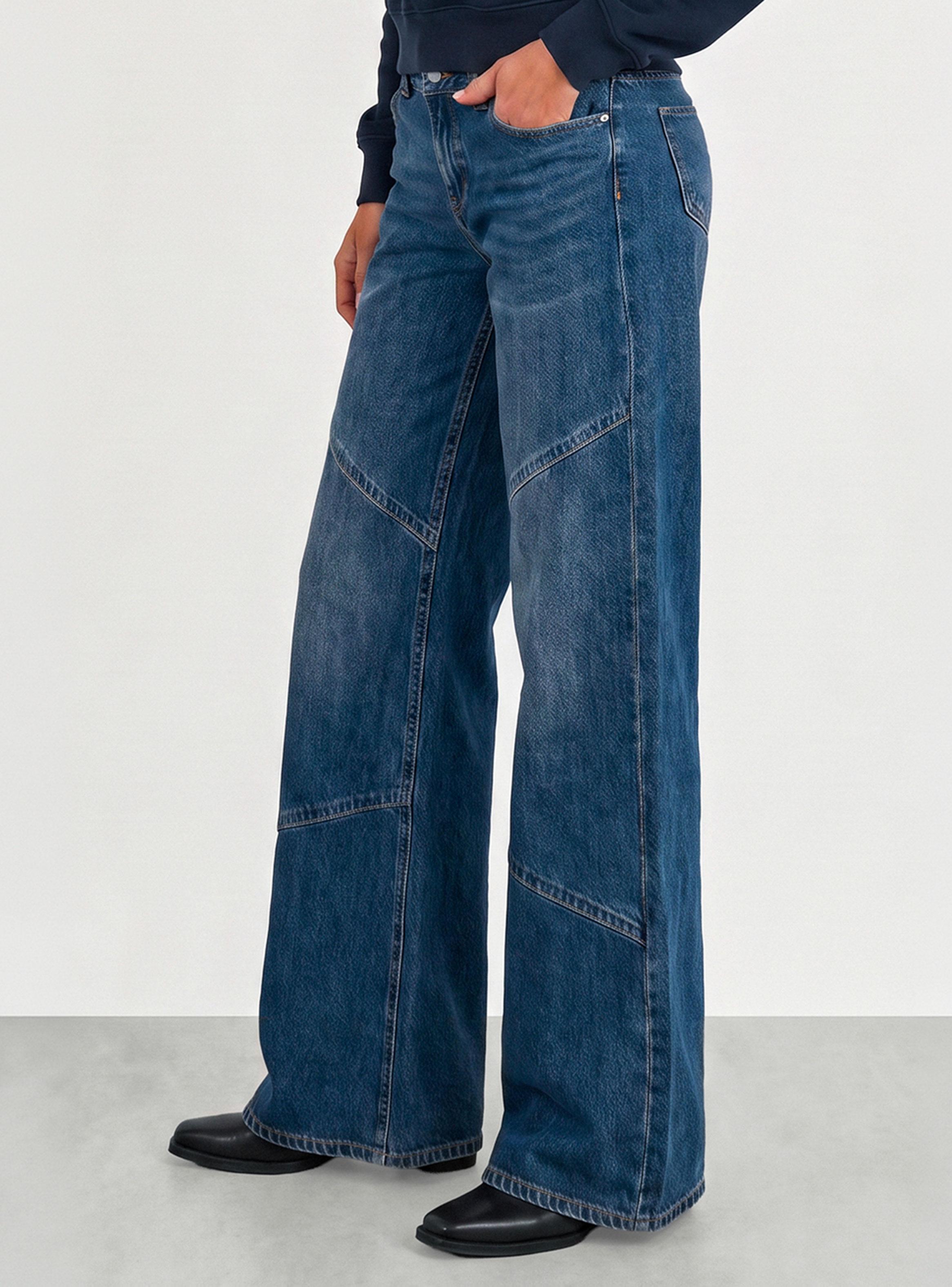Pantalón Costuras Dark Blue-3