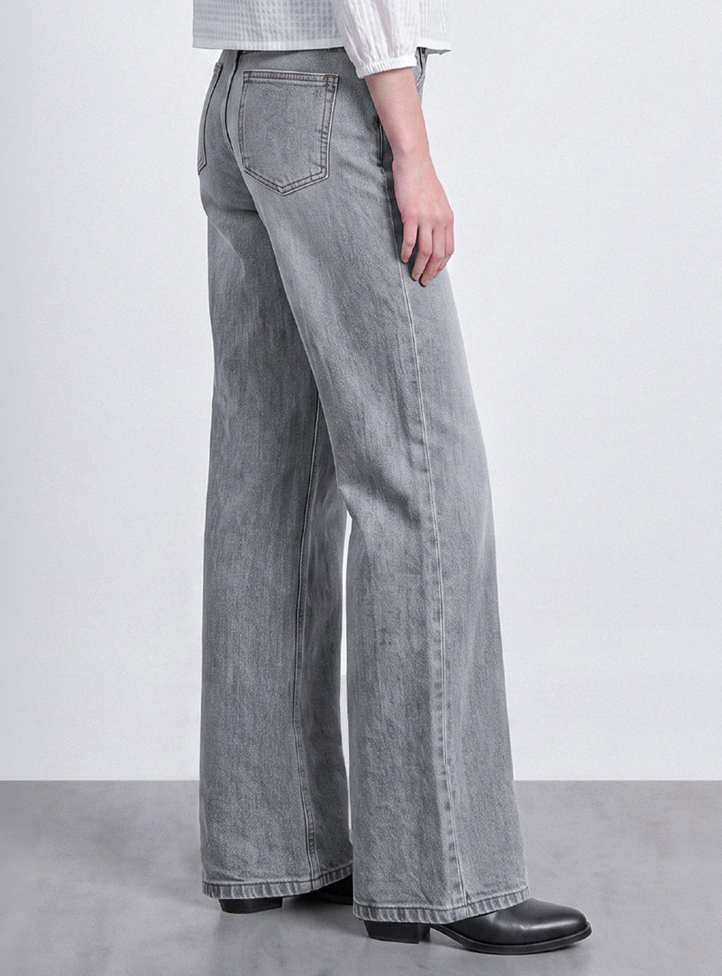 Pantalón Pretina Cruzada Grey-2
