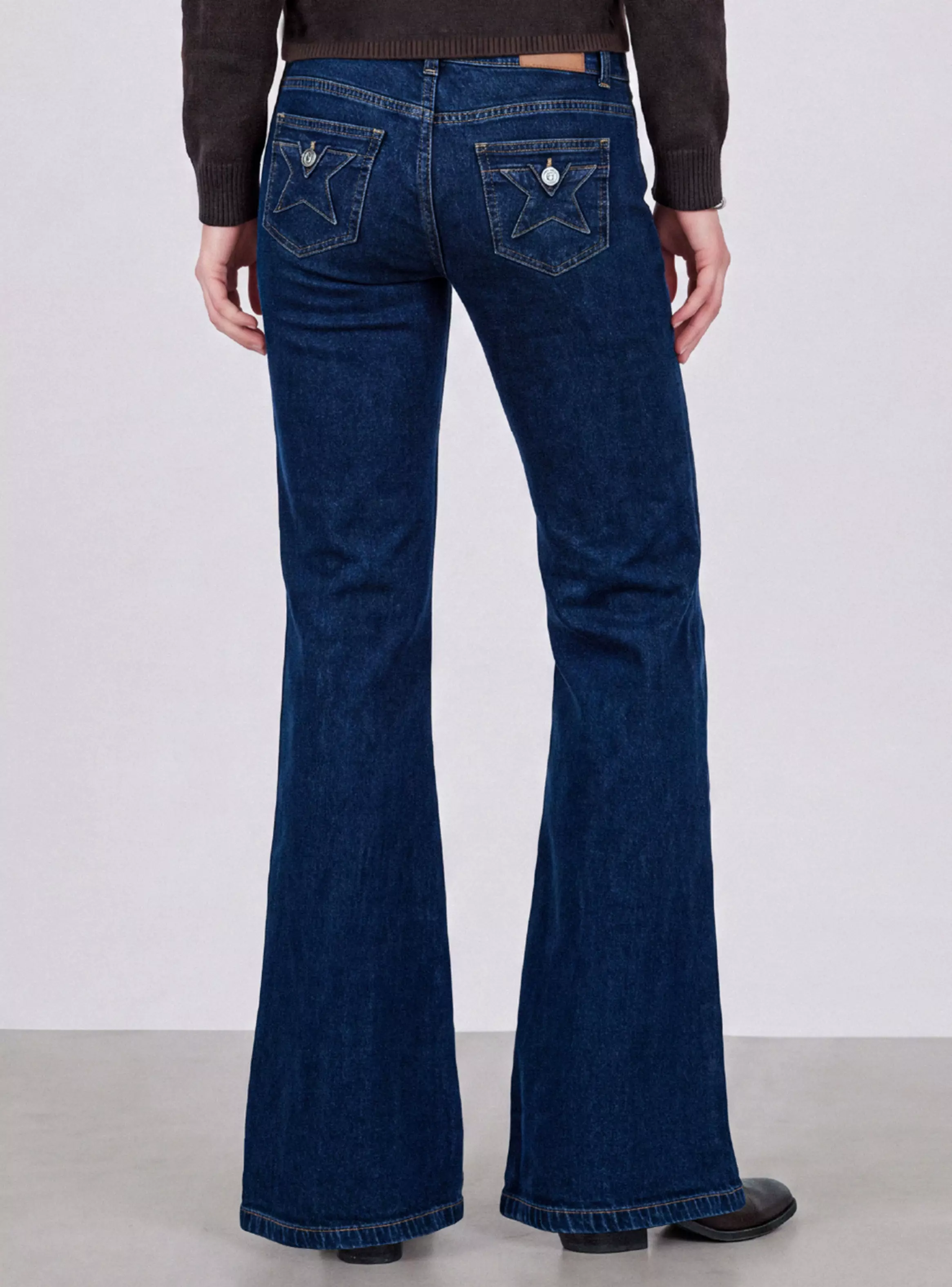Pantalón Bolsillo Estrella Blue-2