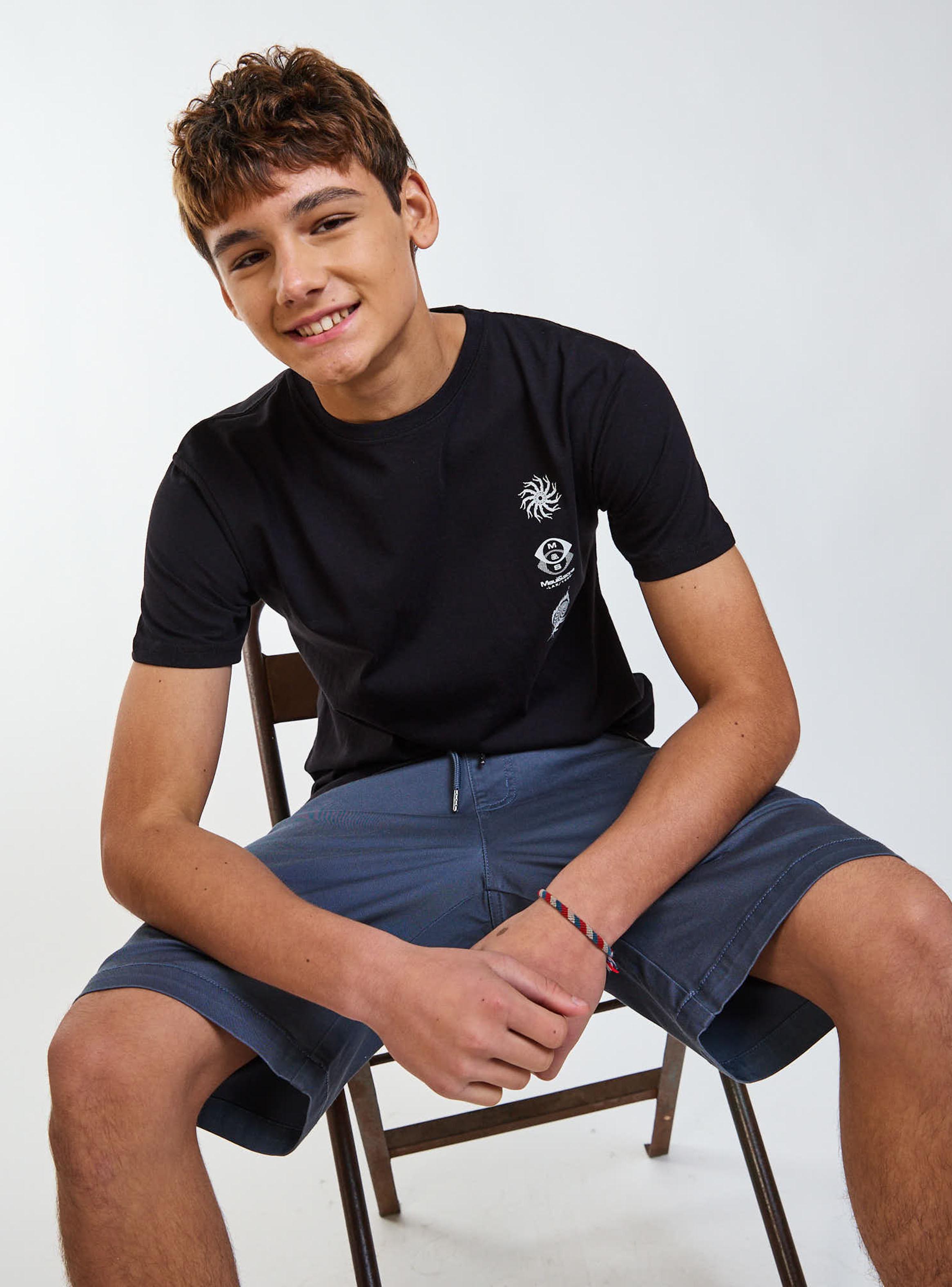 Polera Estampado Iconos Vertical Espalda-5