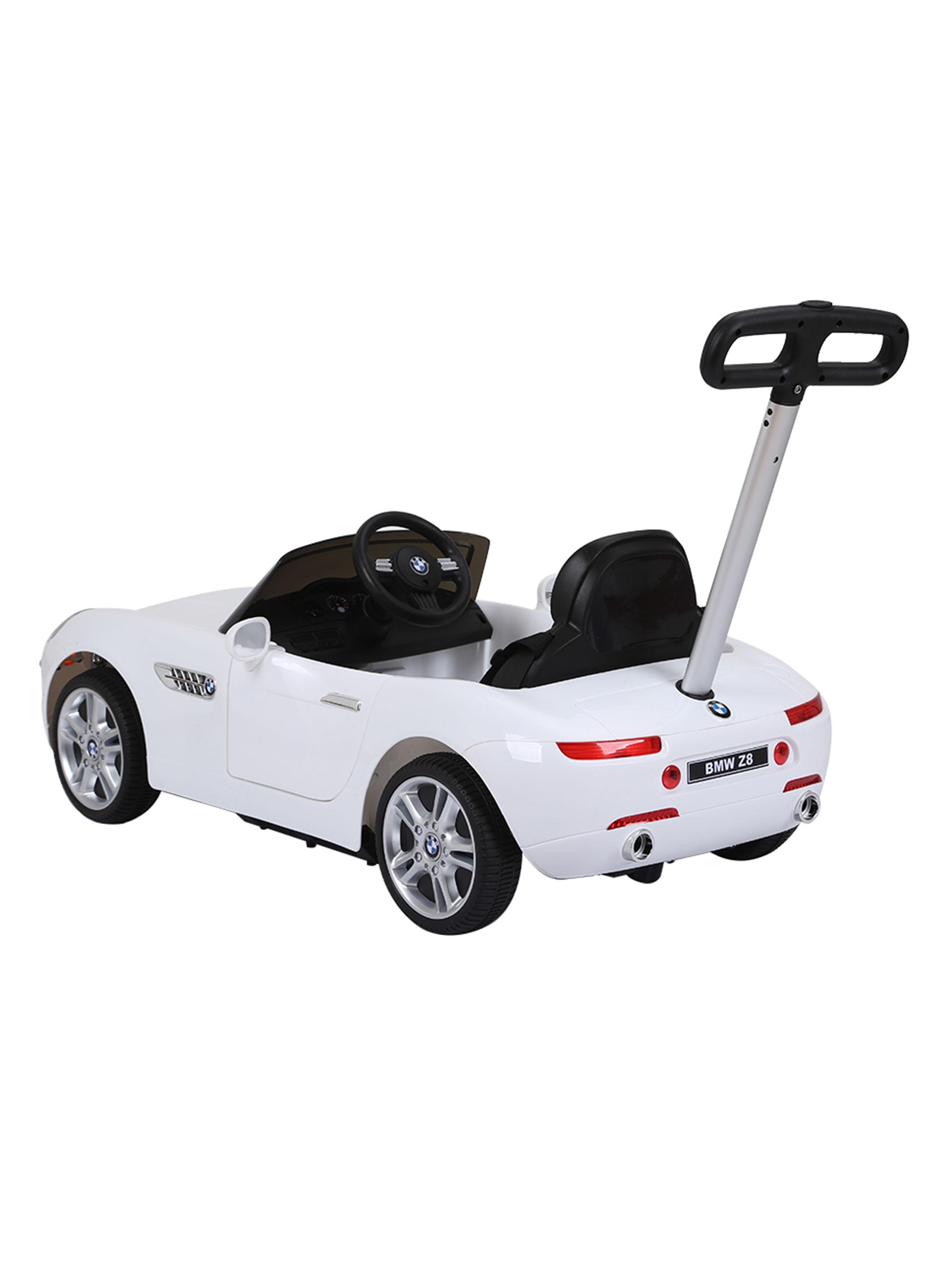 Auto con Guía Direccionable BMW Z8 Blanco-3
