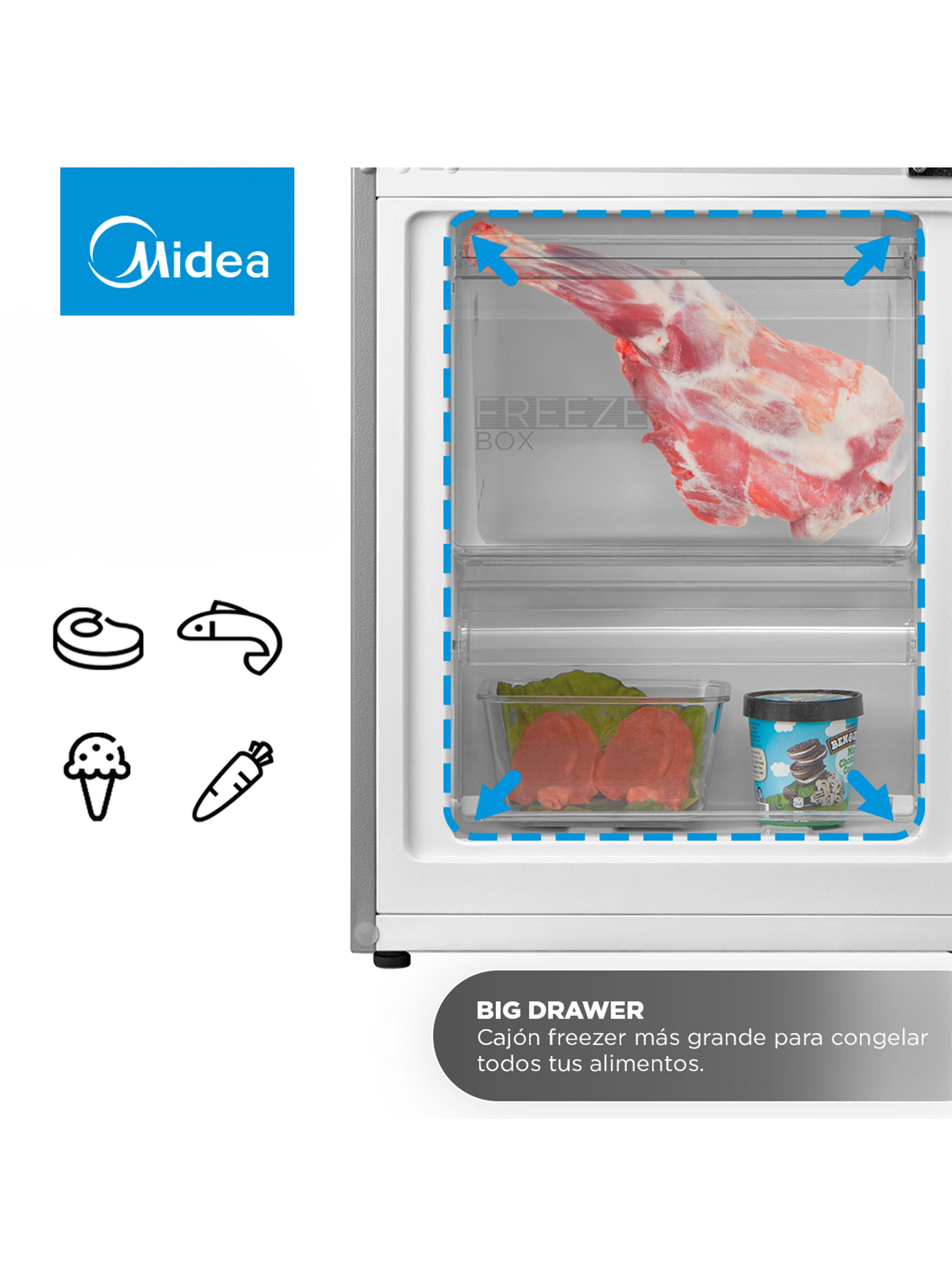 Refrigerador Bottom Freezer Frío Directo 262 Litros MDRB369FGE50-4