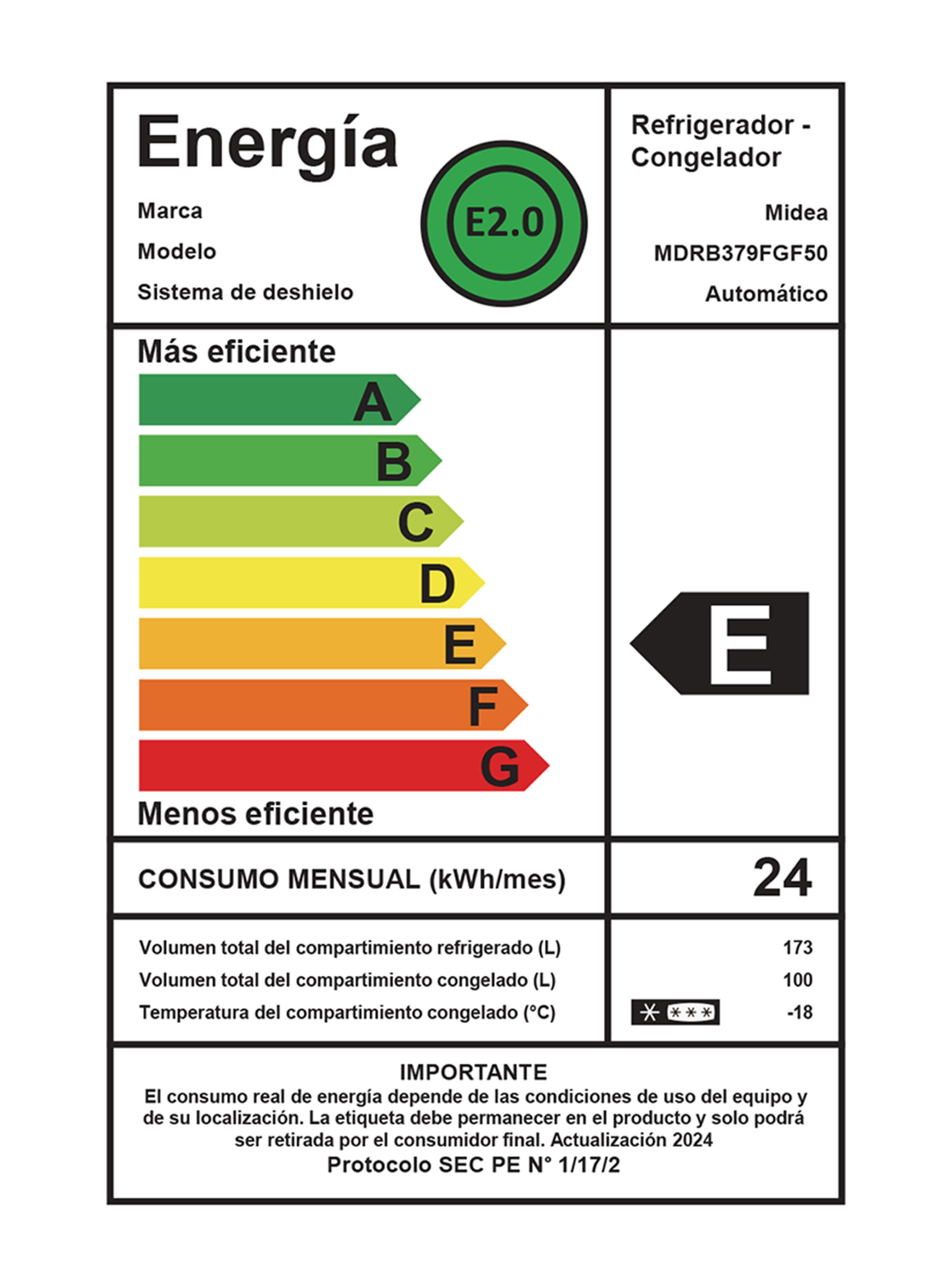 Refrigerador Bottom Freezer No Frost 259 Litros MDRB379FGF50-8