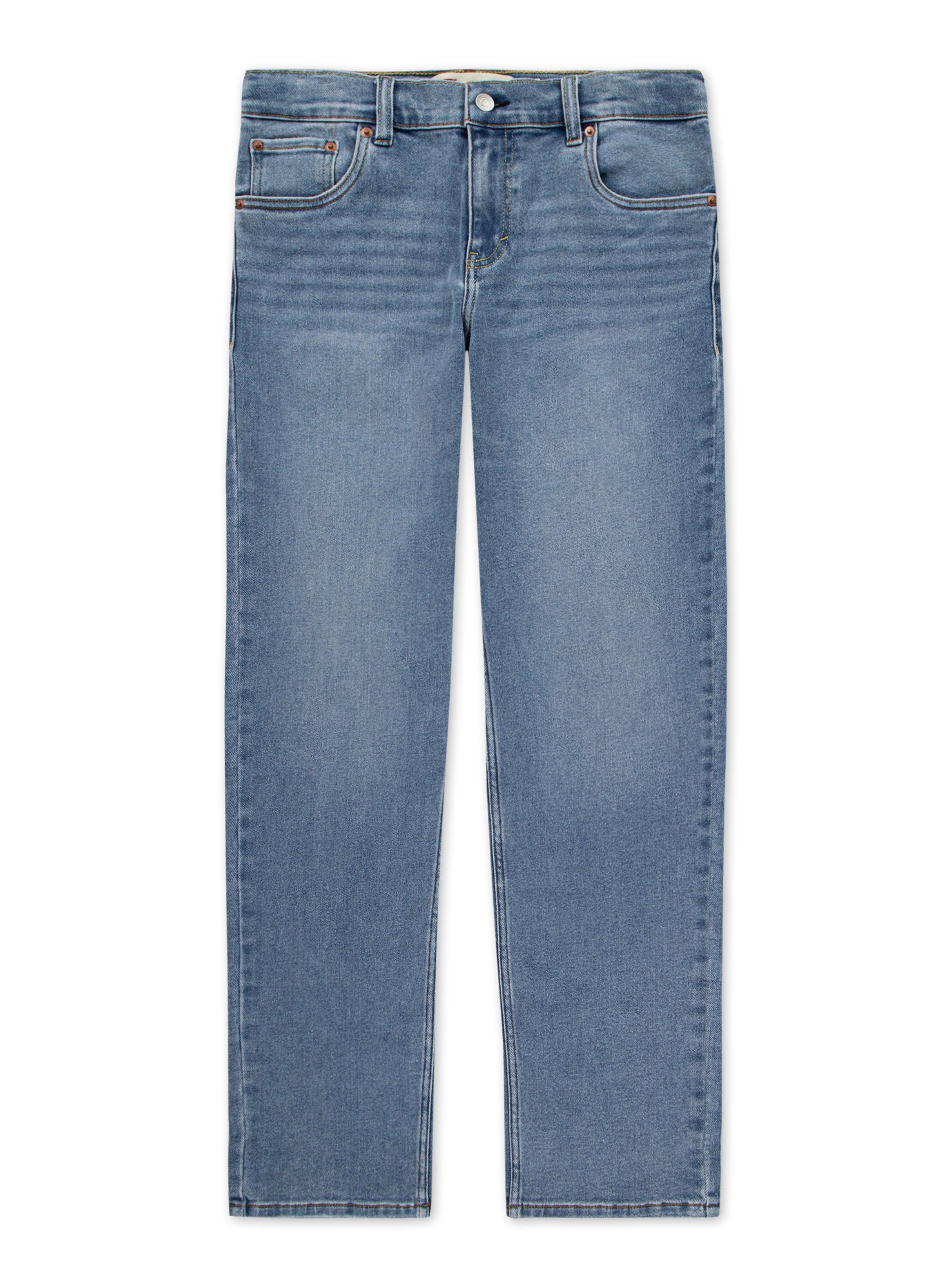 Jeans Stay Loose Tiro Medio Niño-0