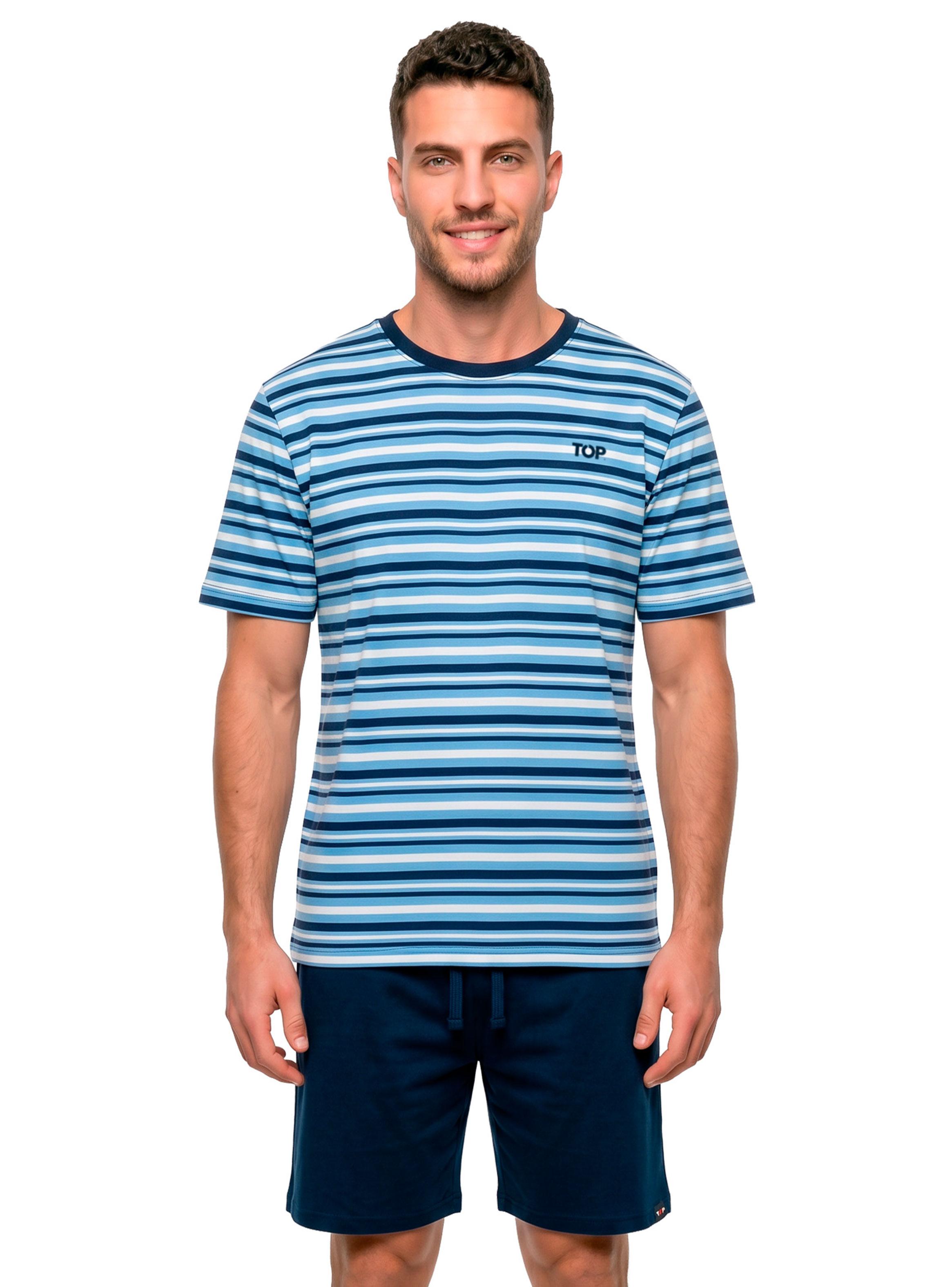 Pijama Línea 2 Piezas Polera Manga Corta-0