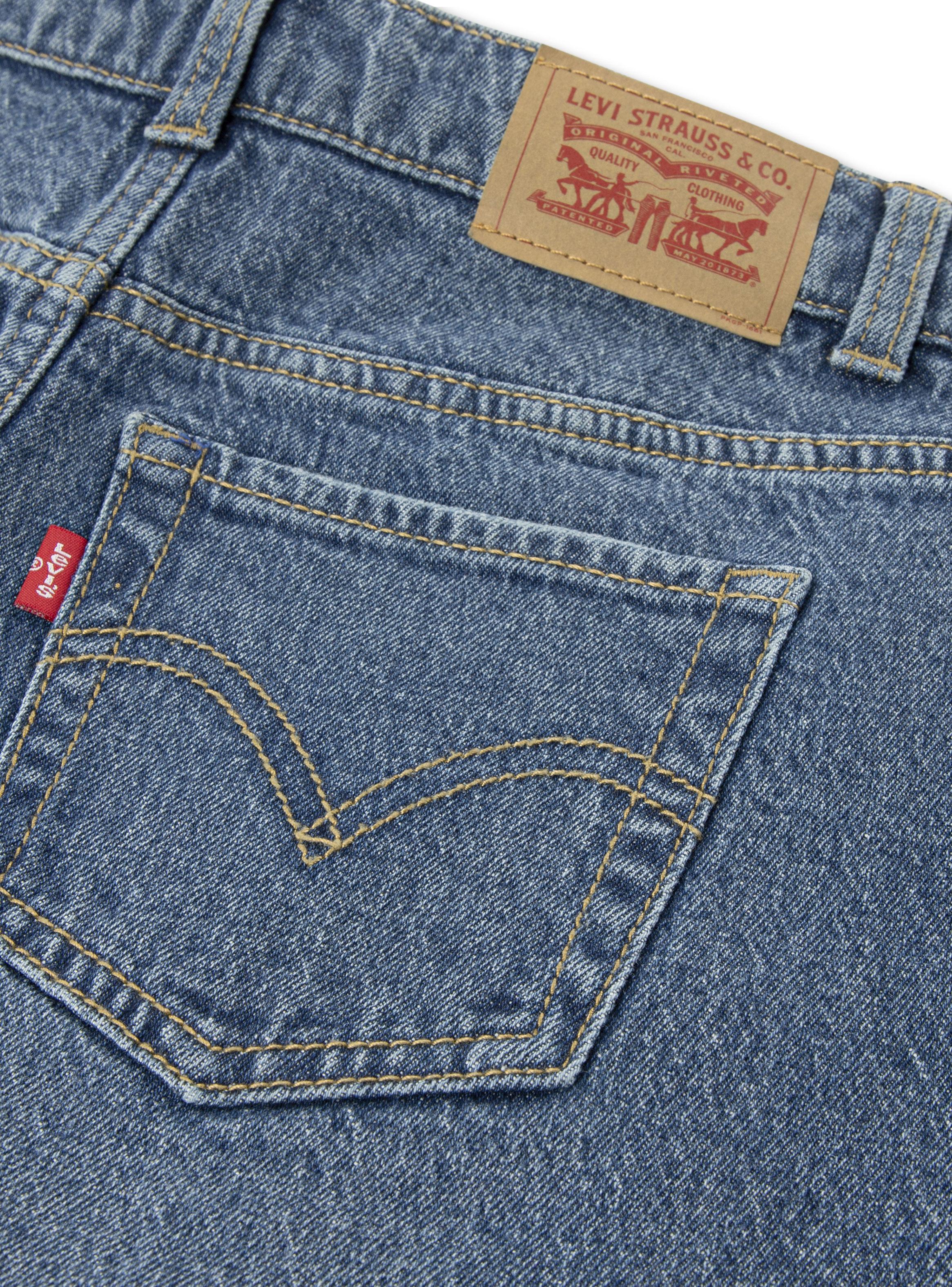 Jeans Clásico Baggy Tiro Alto Niña-3