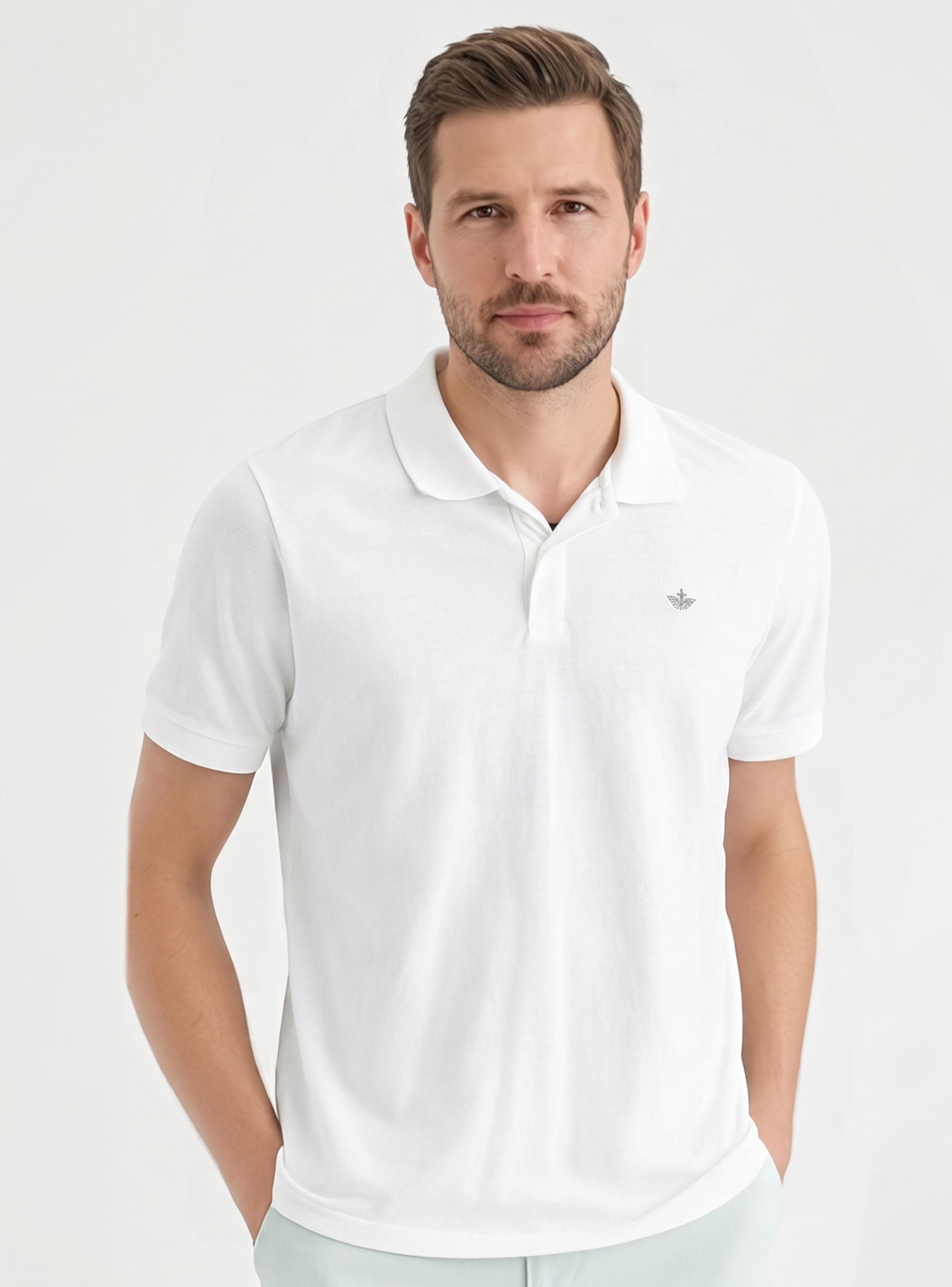 Polera Manga Corta Cuello Pique-0