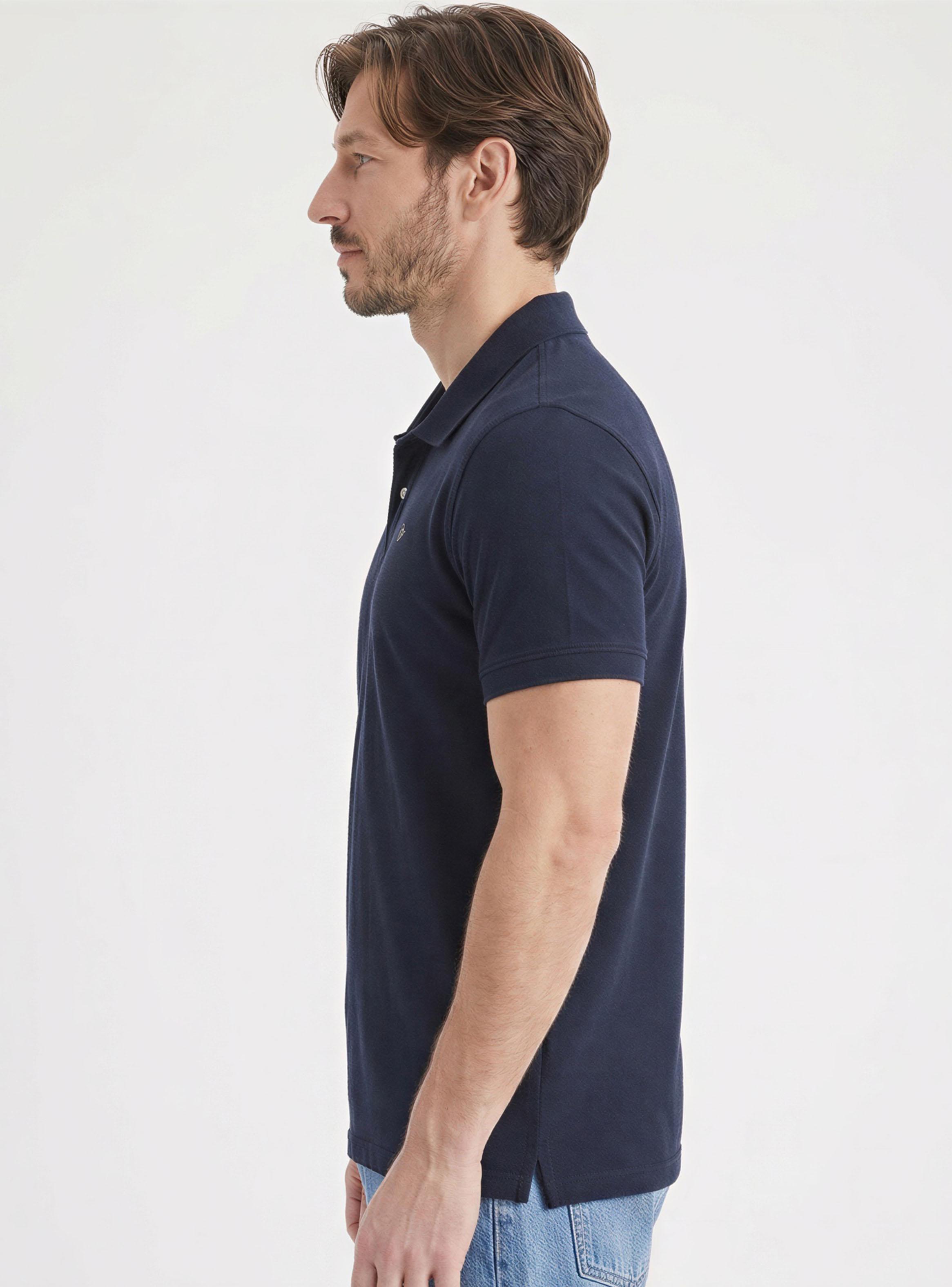 Polera Manga Corta Pique Polo Regular-2