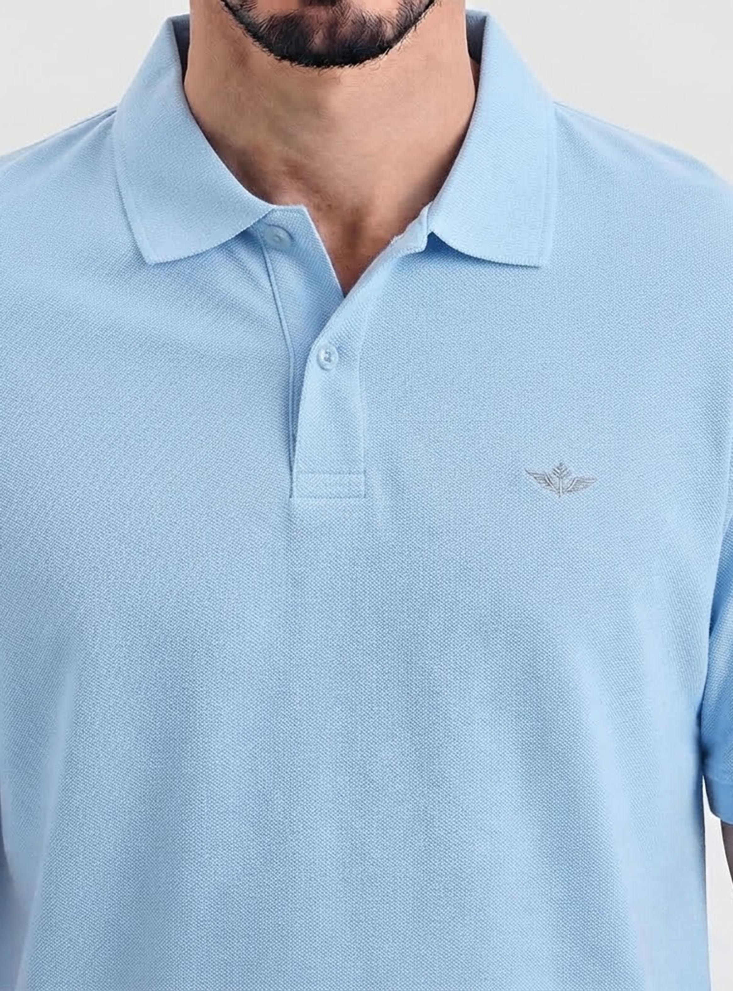 Polera Manga Corta Pique Polo Regular Dkr-3