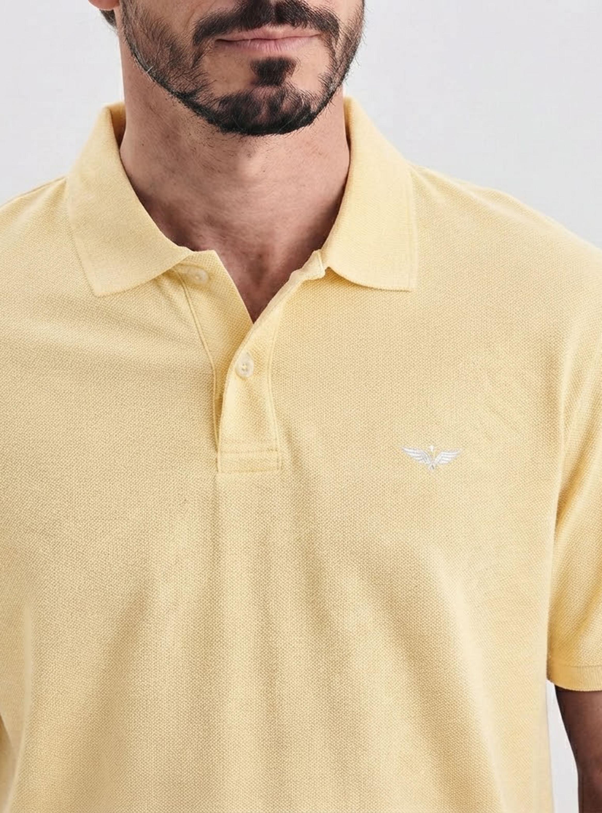 Polera Manga Corta Dkr Pique Polo Regular-3