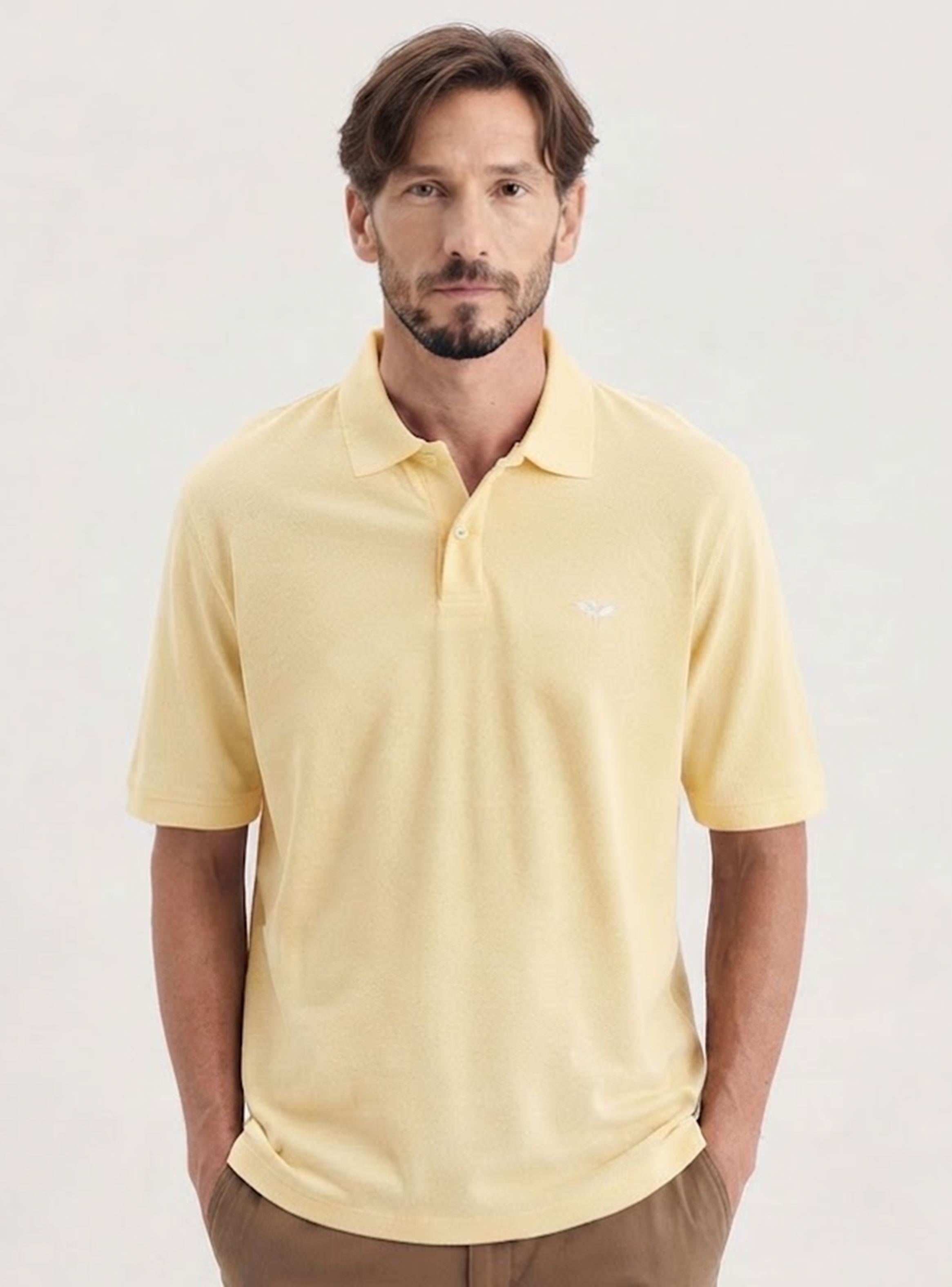 Polera Manga Corta Dkr Pique Polo Regular-0