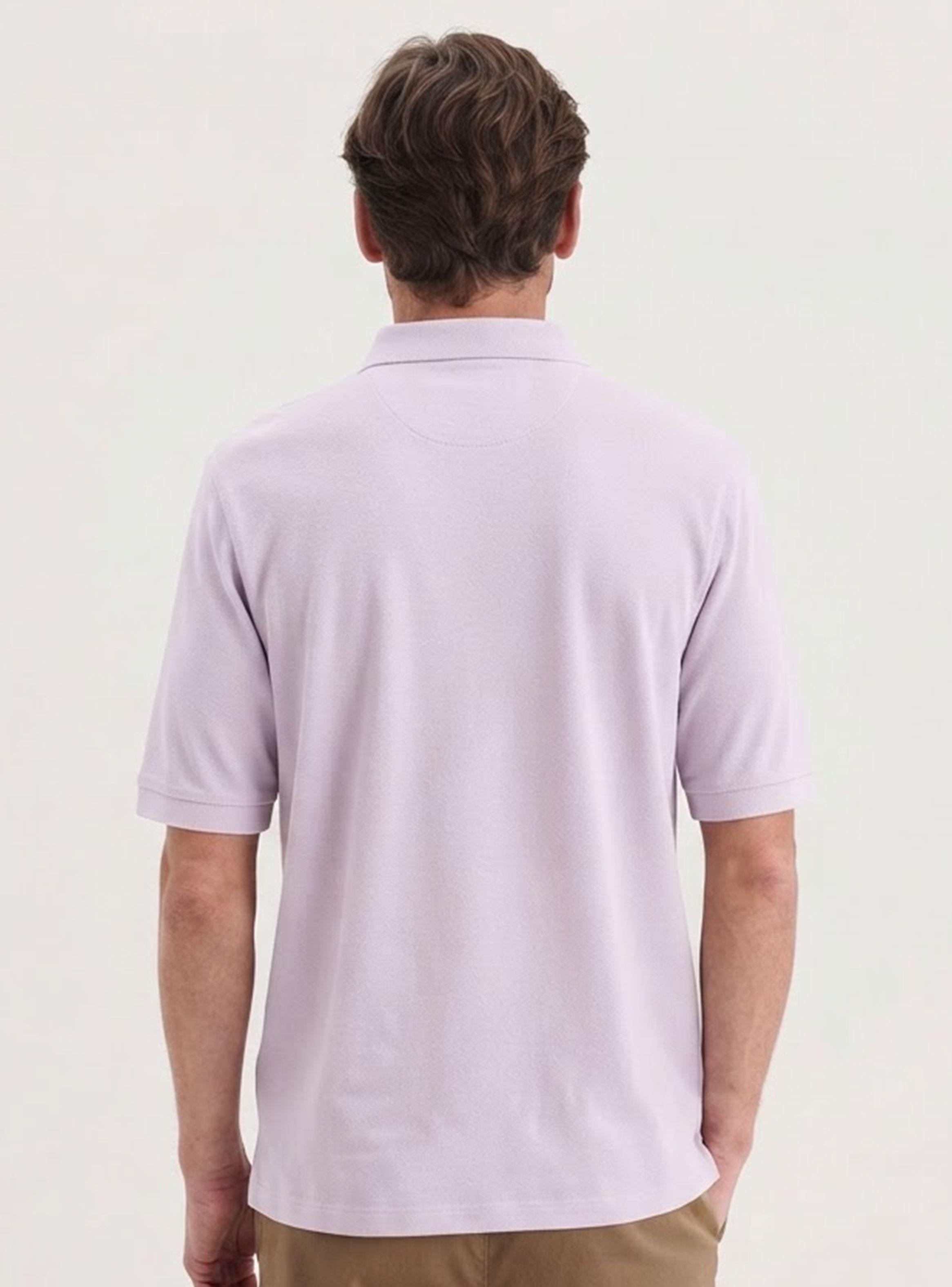 Polera Manga Corta Dkr Pique Polo Regular Botón-1
