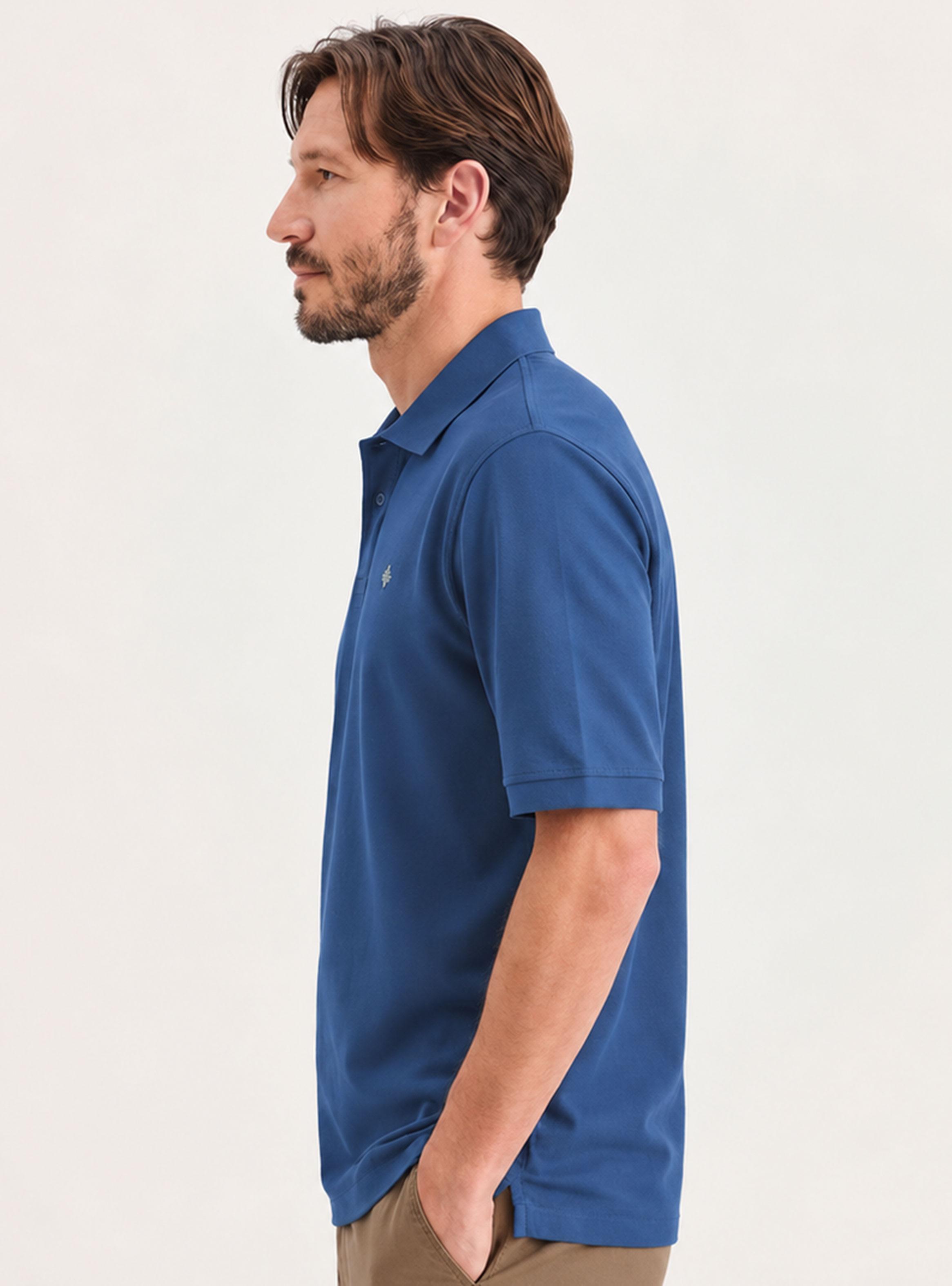 Polera Dkr Pique Polo Regular Manga Corta-2