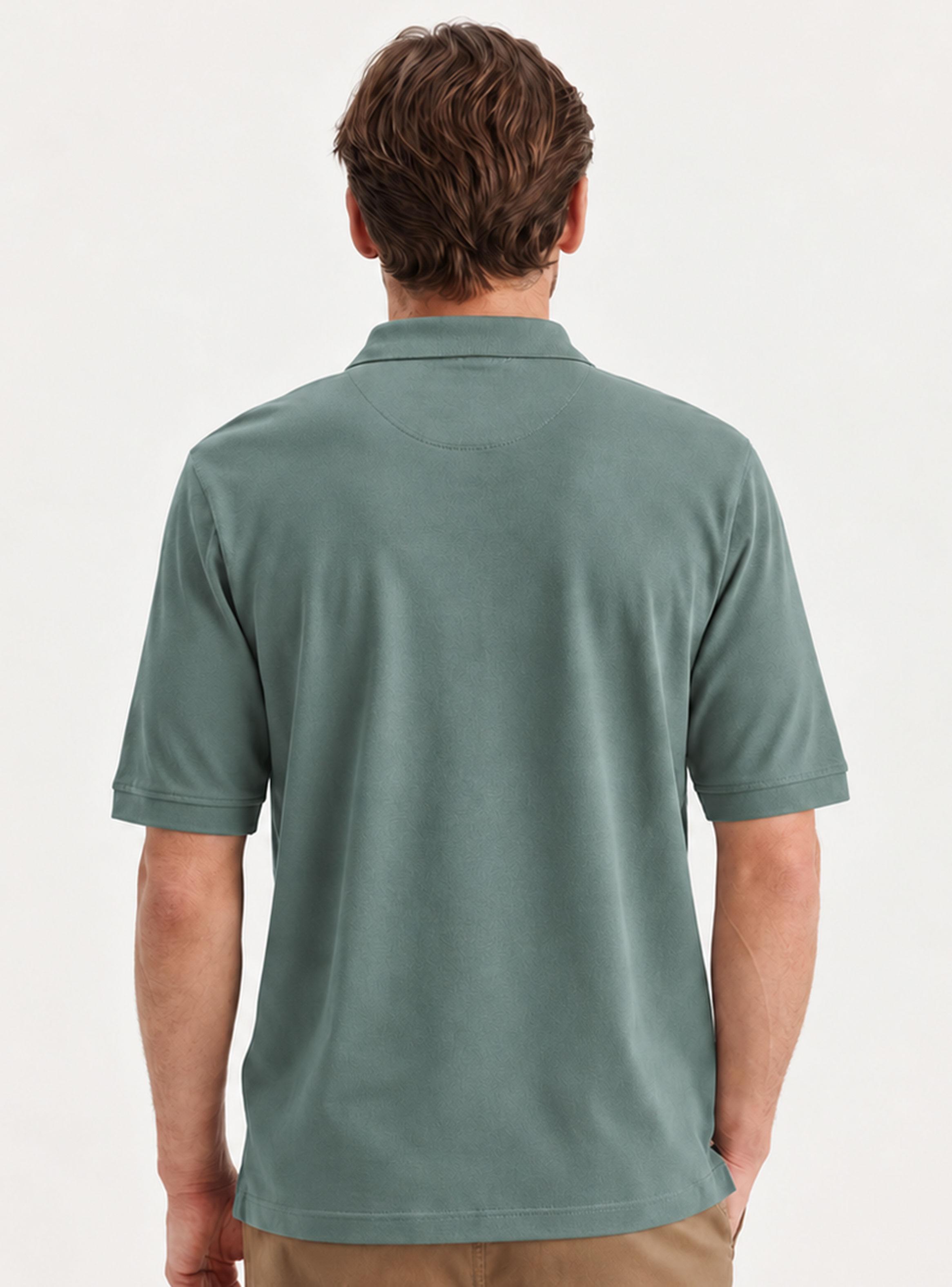 Polera Manga Corta Dkr Pique Polo Regular Botones-1