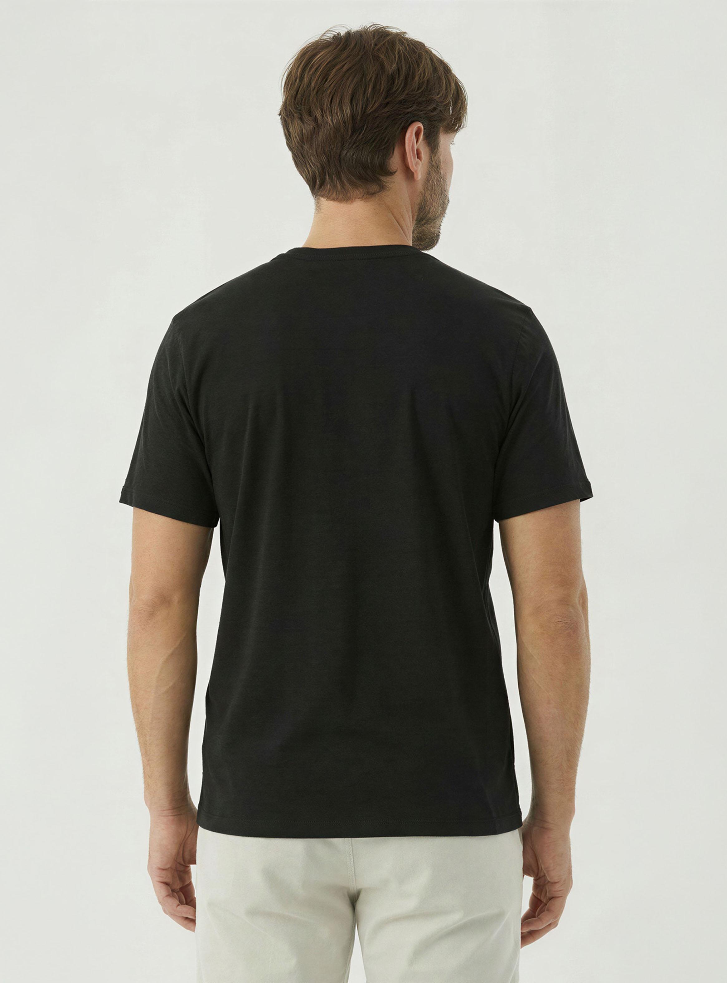 Polera Manga Corta Crewneck Lisa-1