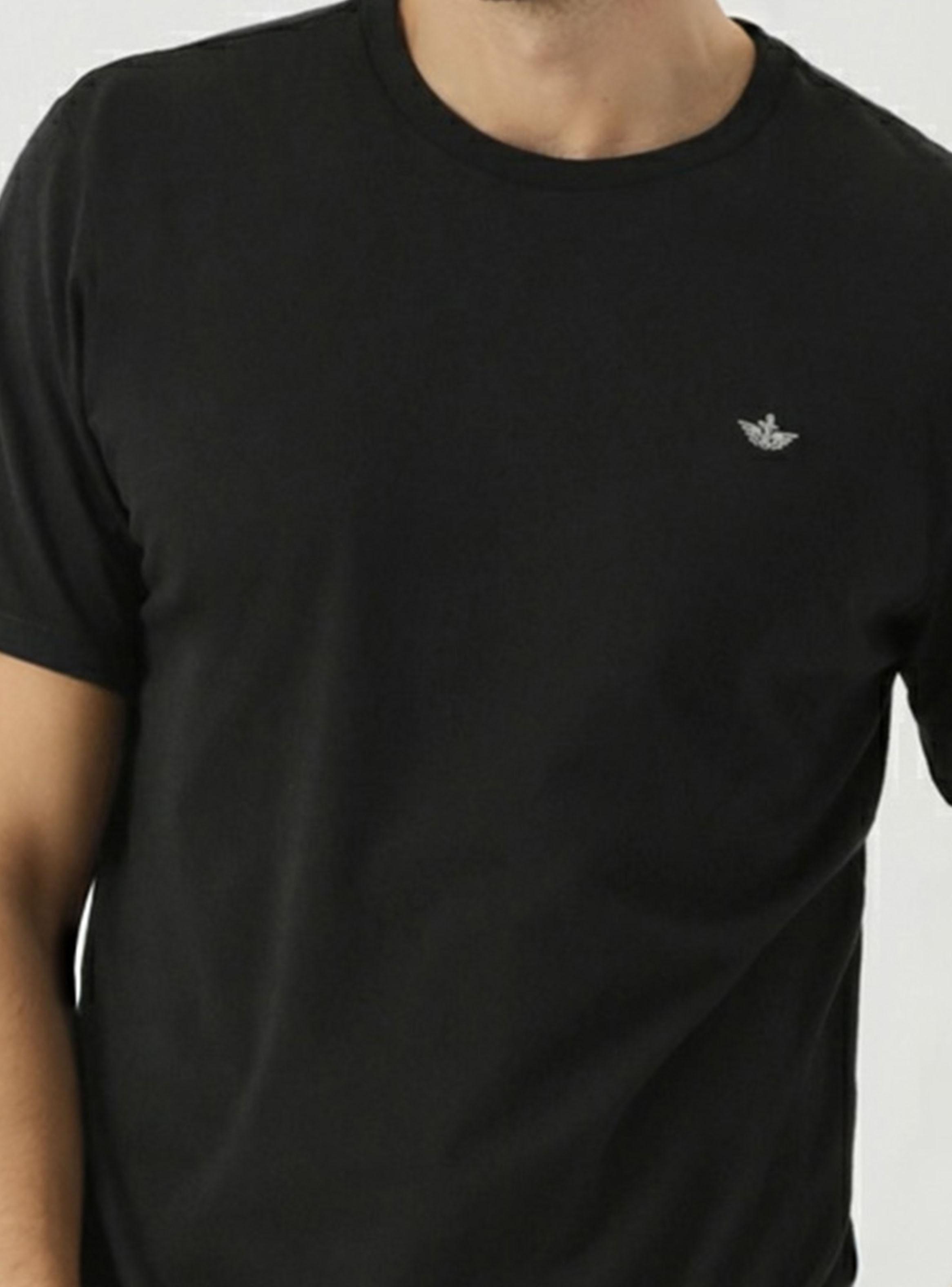 Polera Manga Corta Crewneck Lisa-3