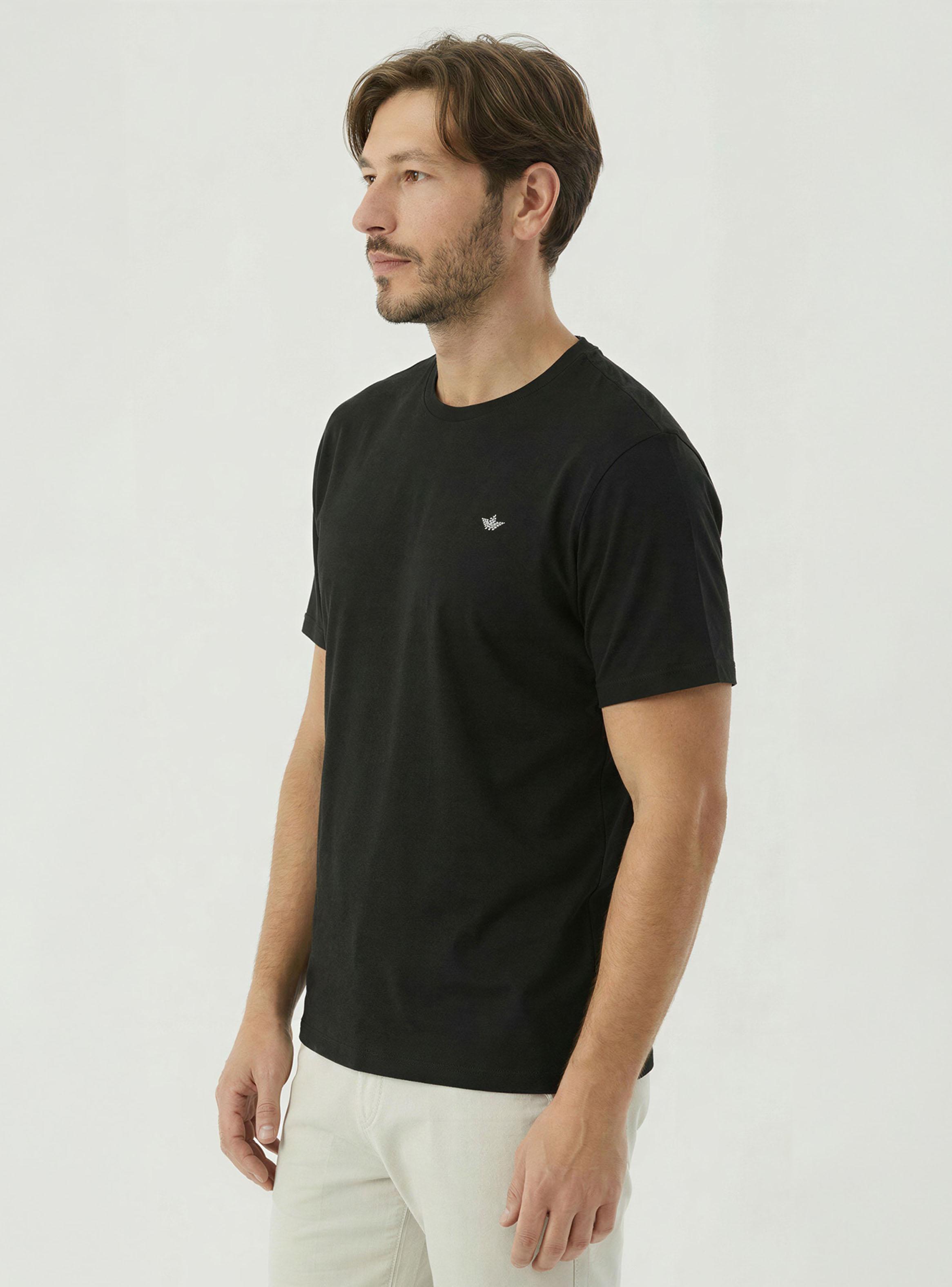 Polera Manga Corta Crewneck Lisa-2