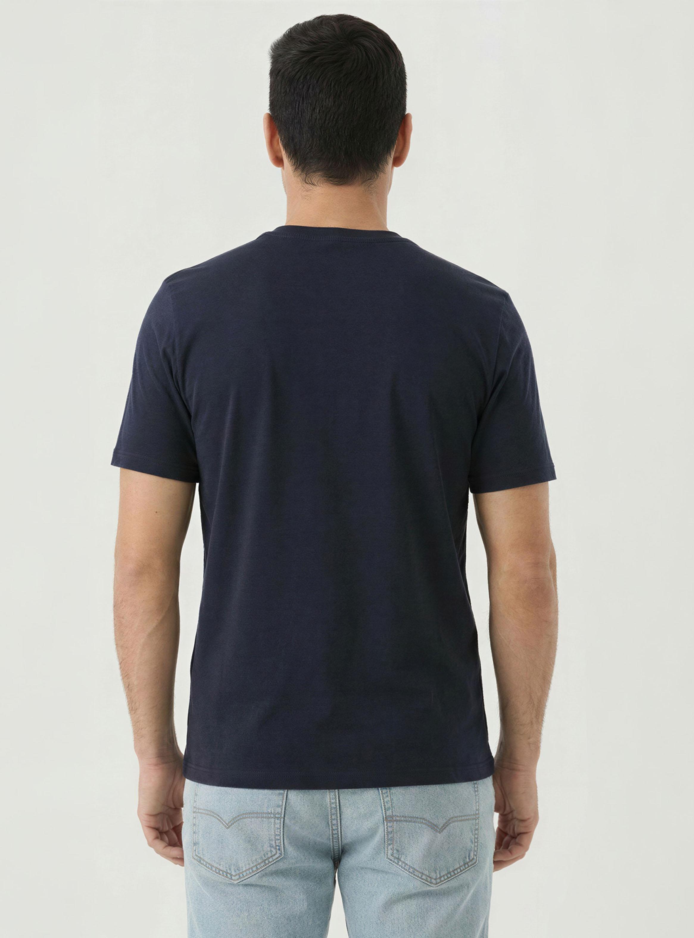 Polera Lisa Manga Corta Crewneck-1
