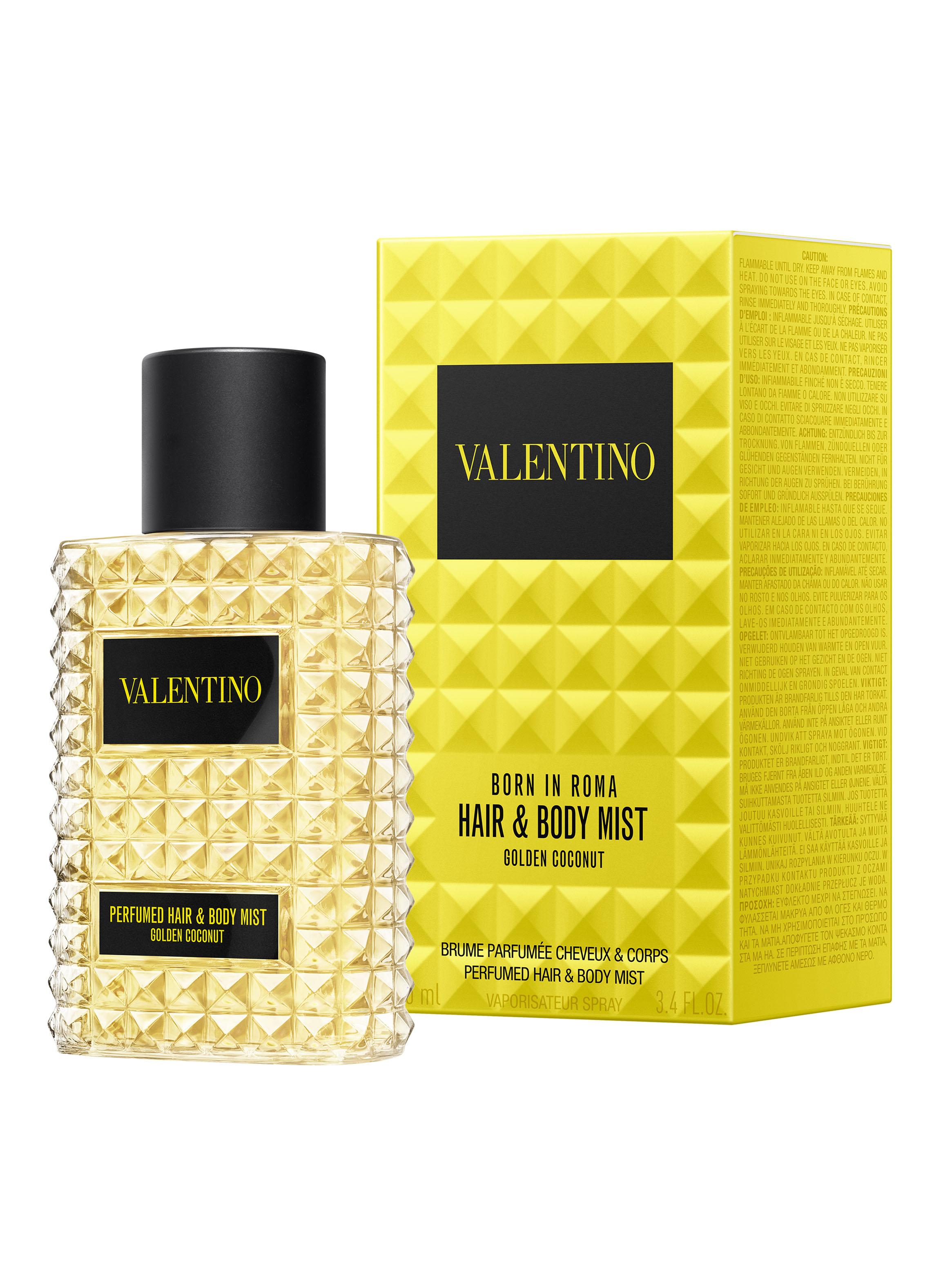 Body Mist Born in Roma Hair & Body Golden Coconut 100 ml Valentino-1